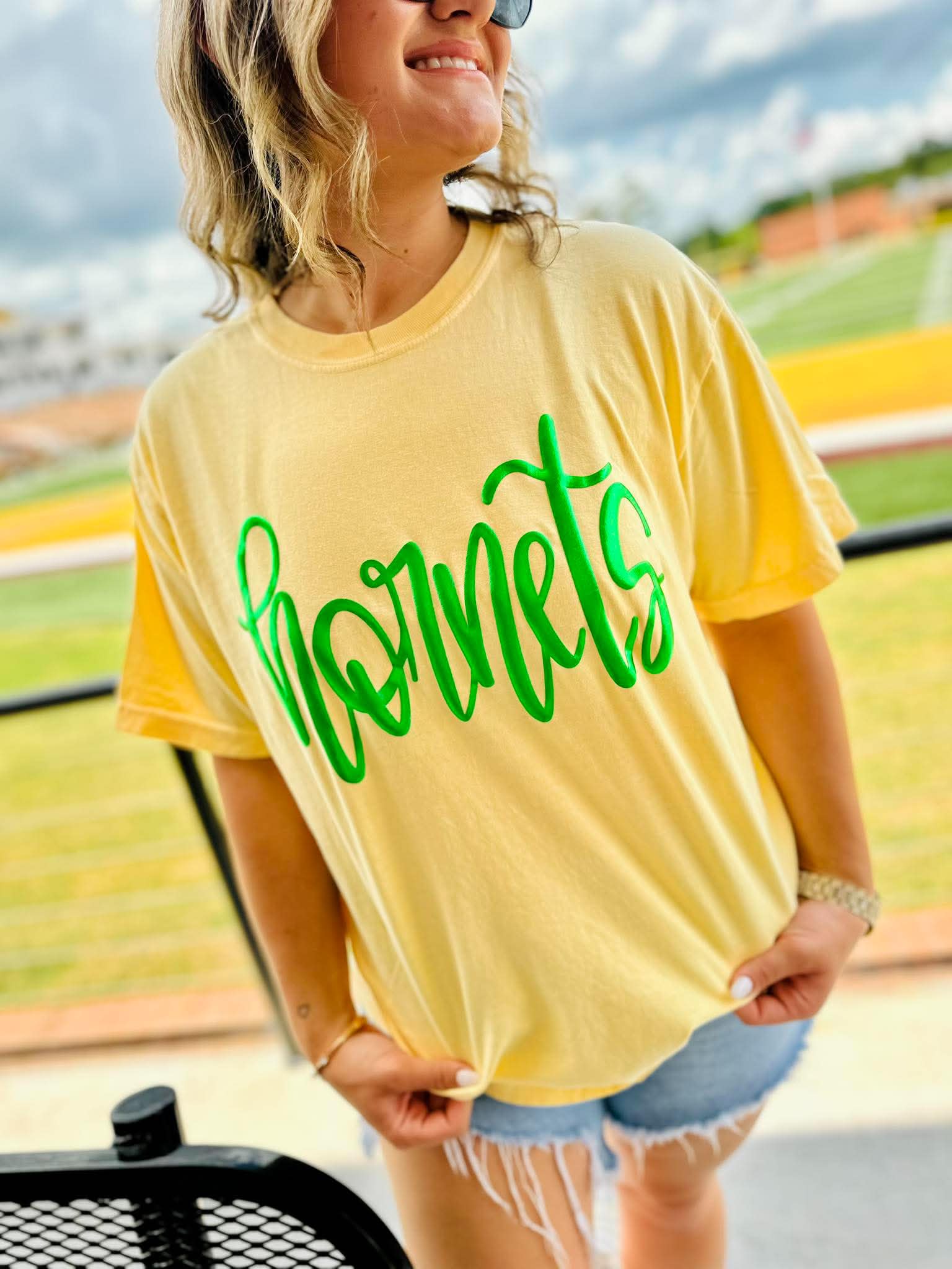 Script Puff Mascot Graphic Tee - #GAME120