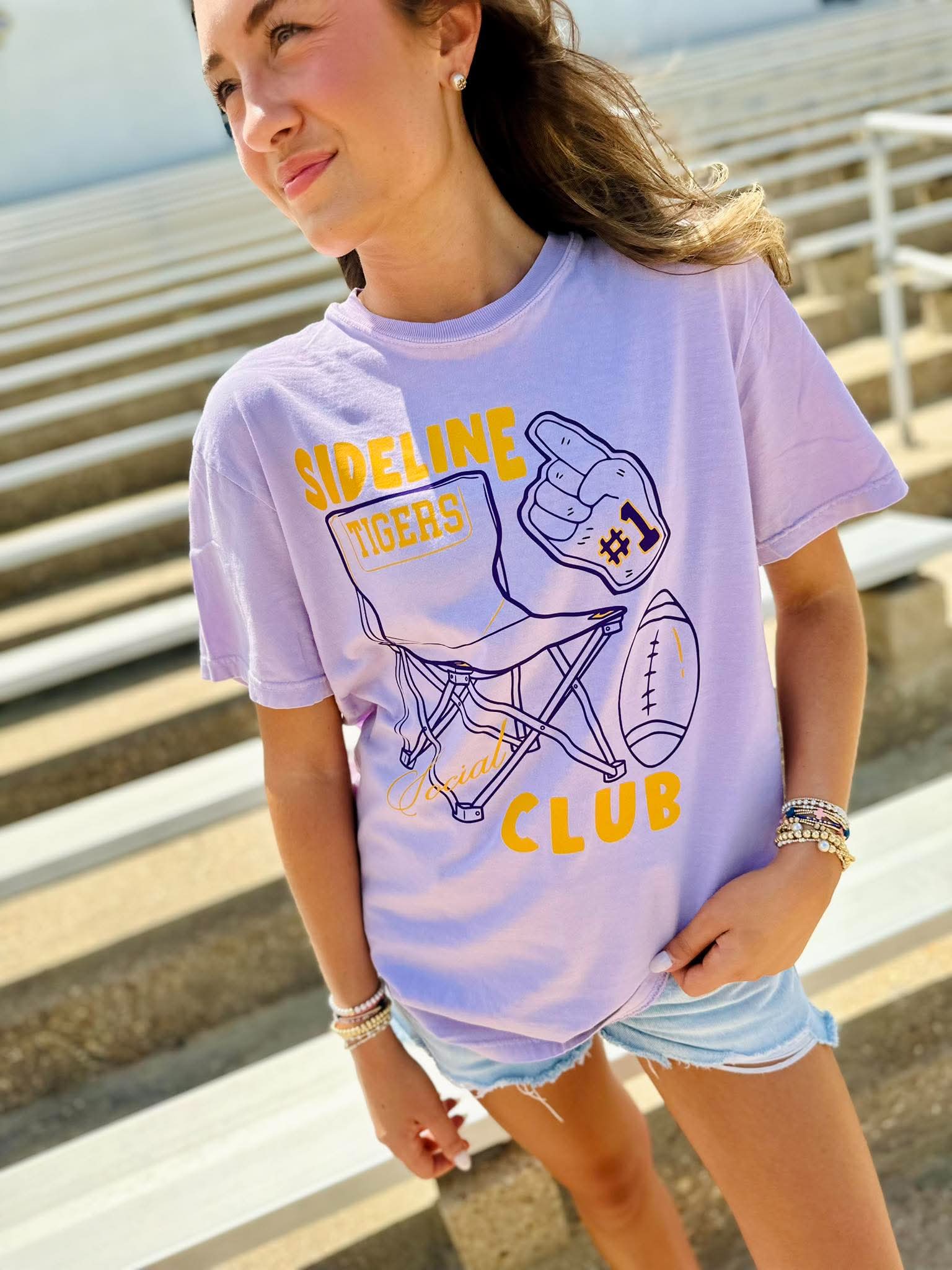 Sideline Social Club Graphic Tee - #GAME108