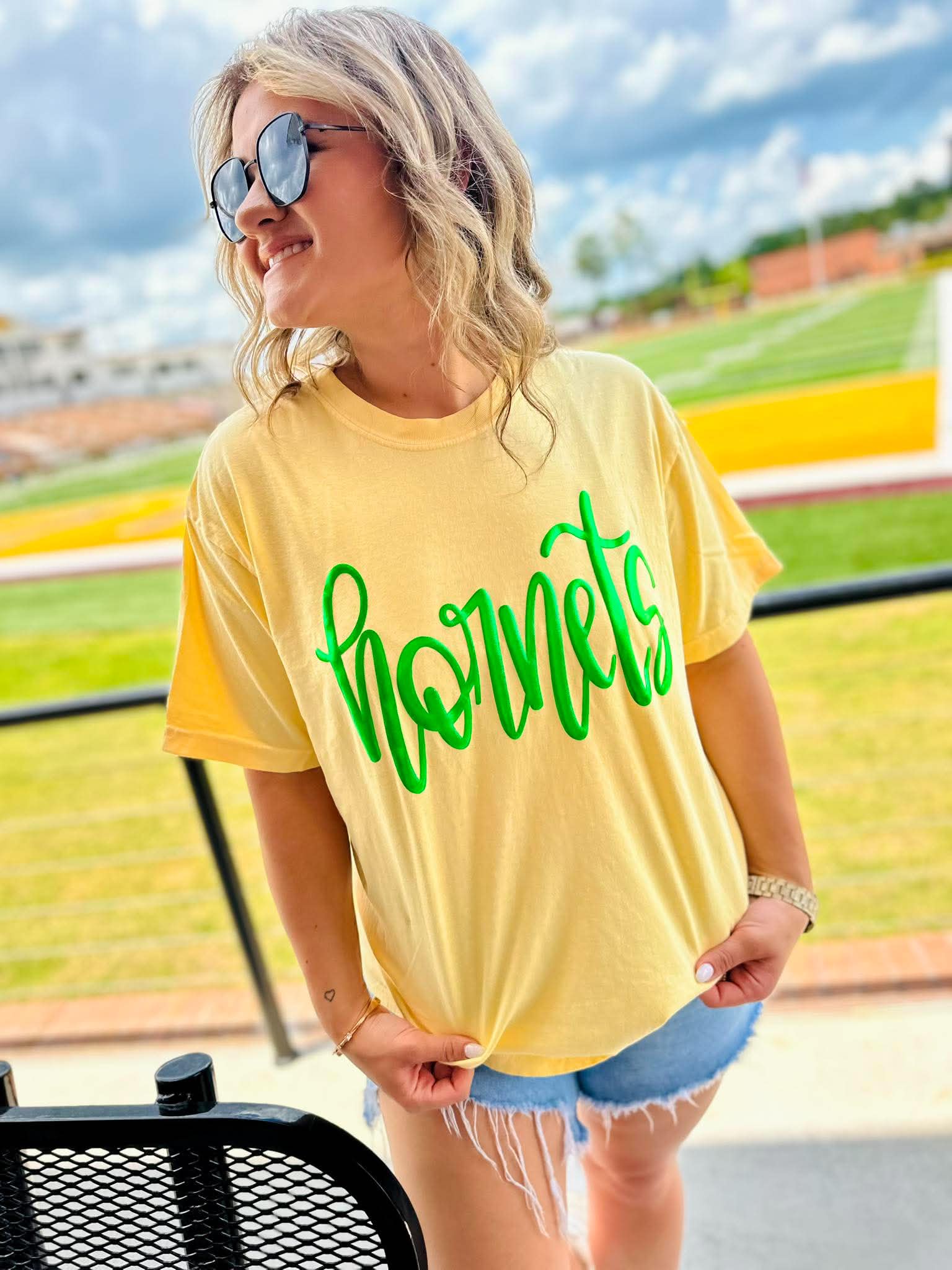 Script Puff Mascot Graphic Tee - #GAME120