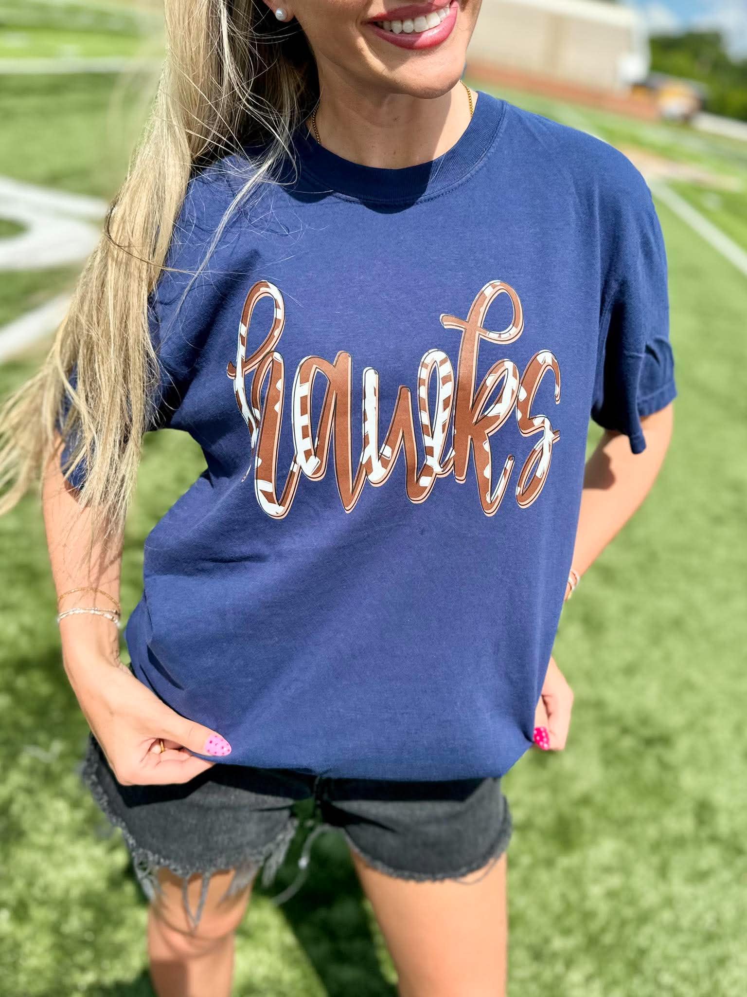 Football Script Graphic Tee - #GAME112