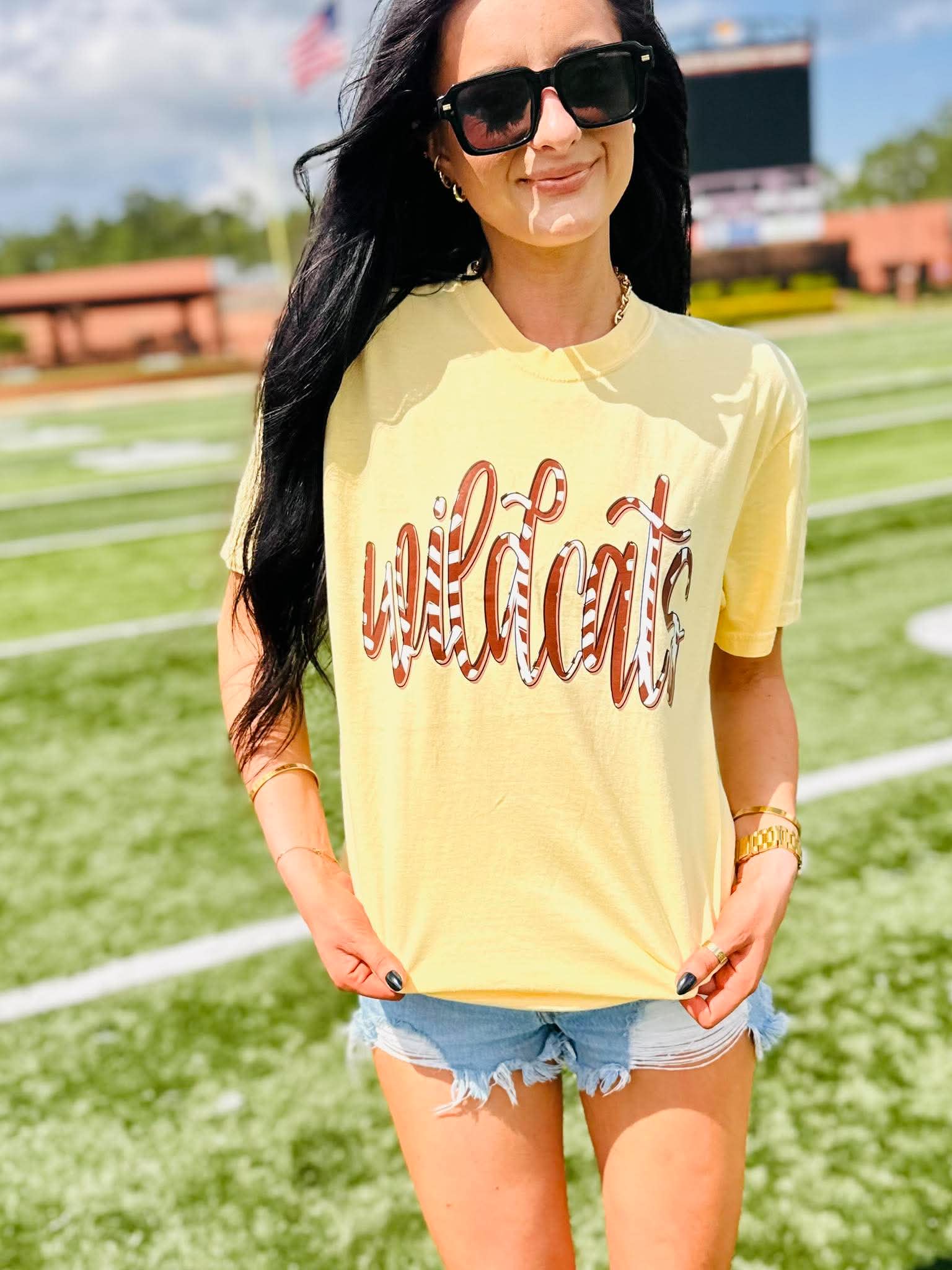 Football Script Graphic Tee - #GAME112
