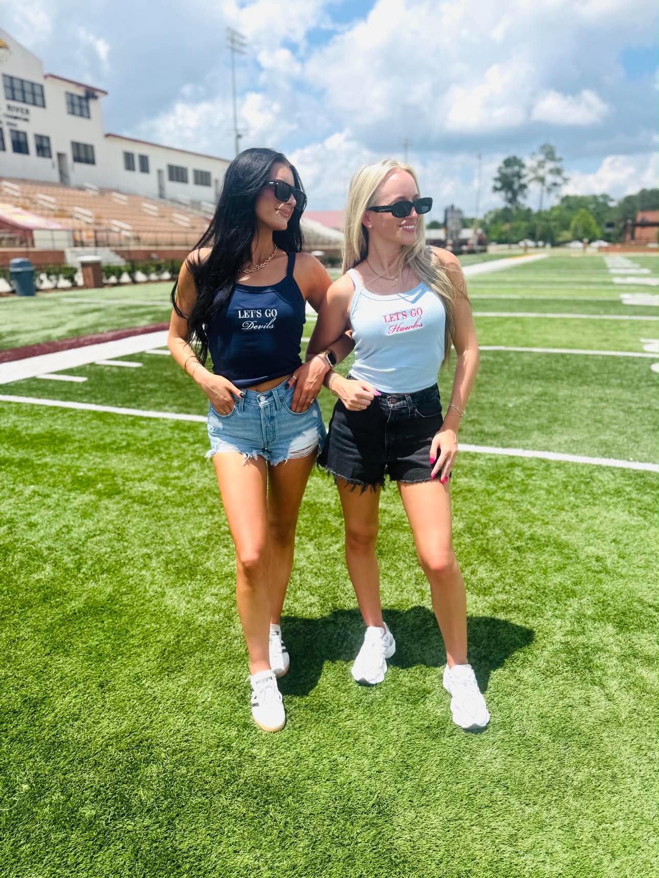 Let's Go Team Cropped Tank - #GAME117