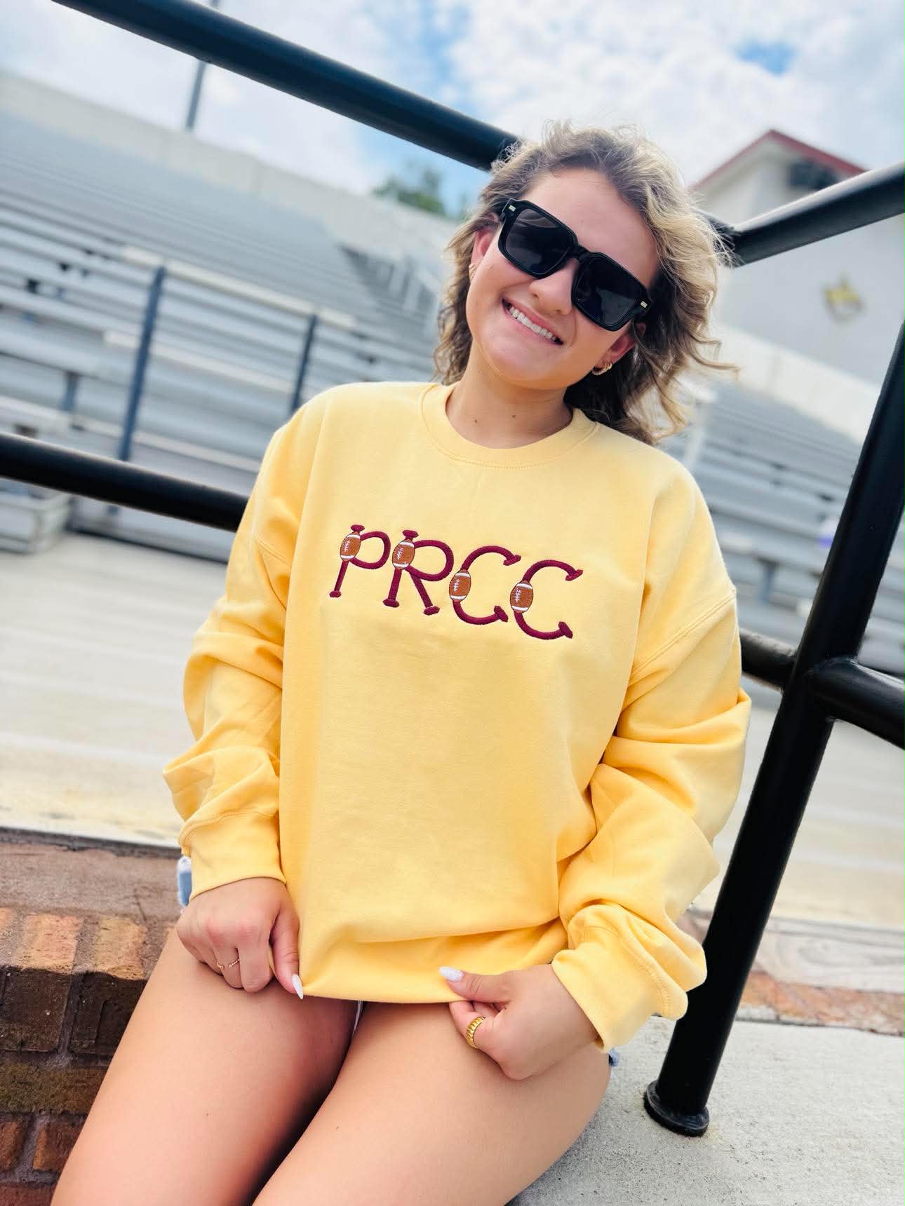 Mascot Football Thread Sweatshirt - #GAME133