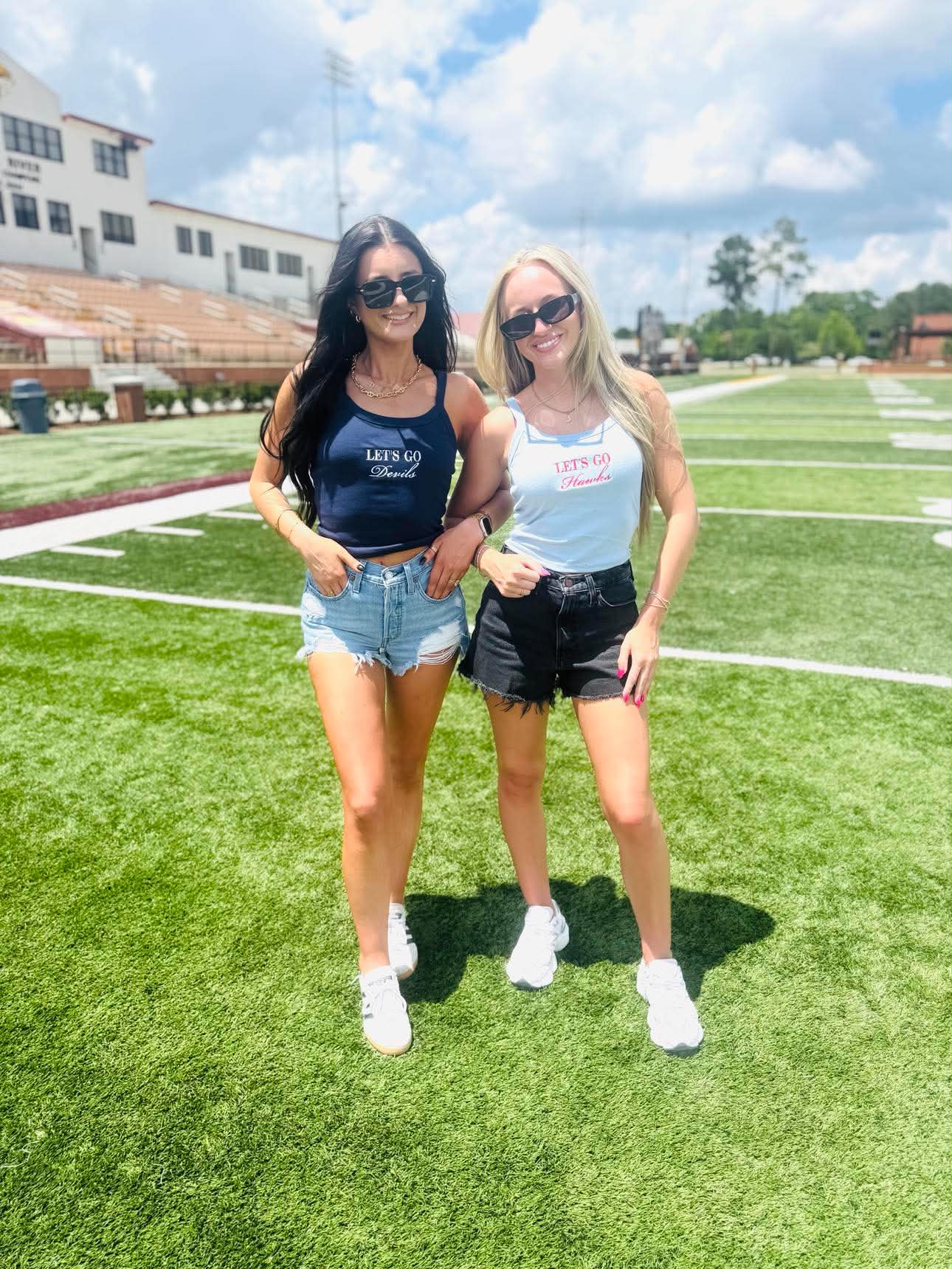 Let's Go Team Cropped Tank - #GAME117