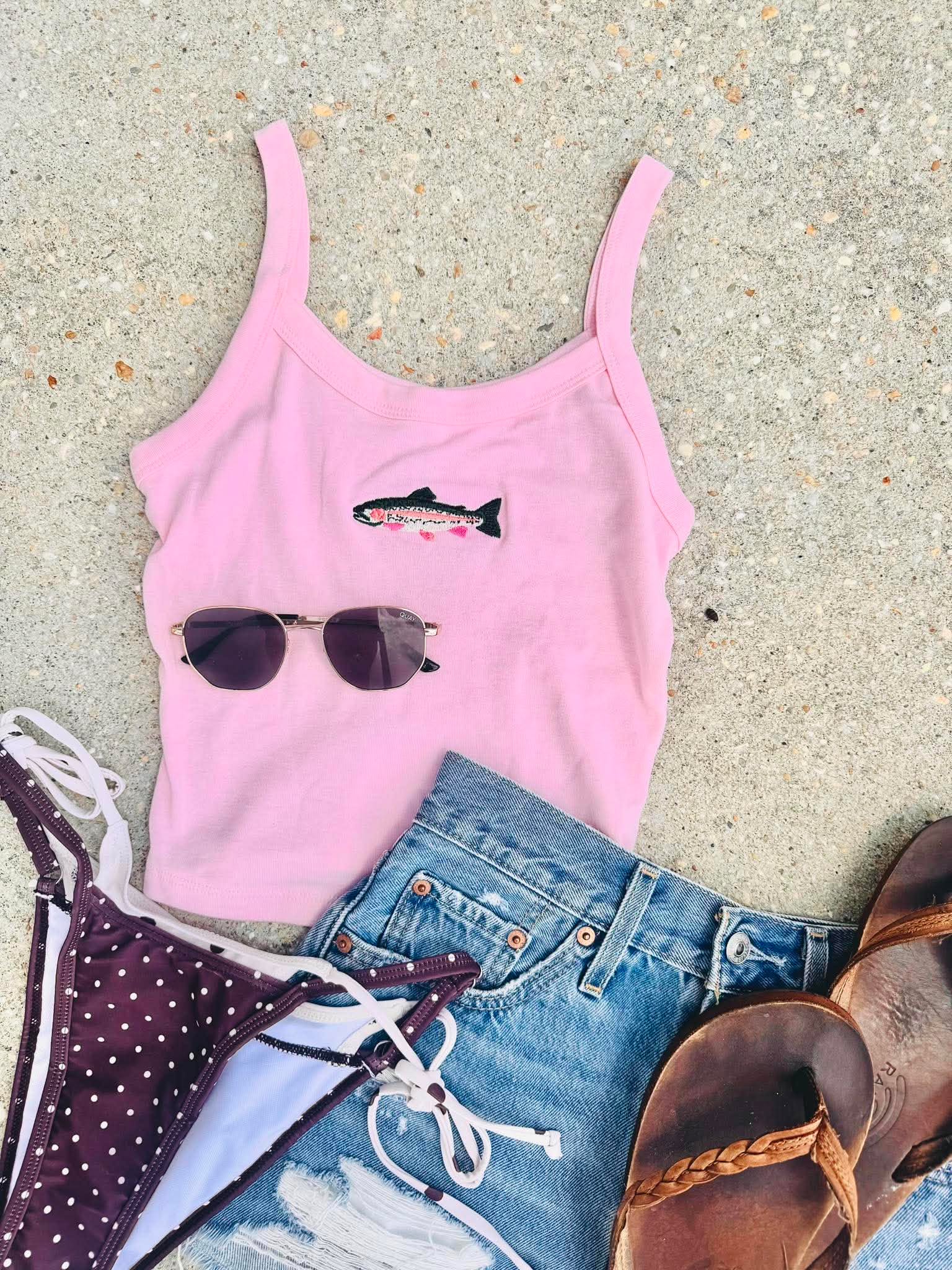 Pink Trout Tank