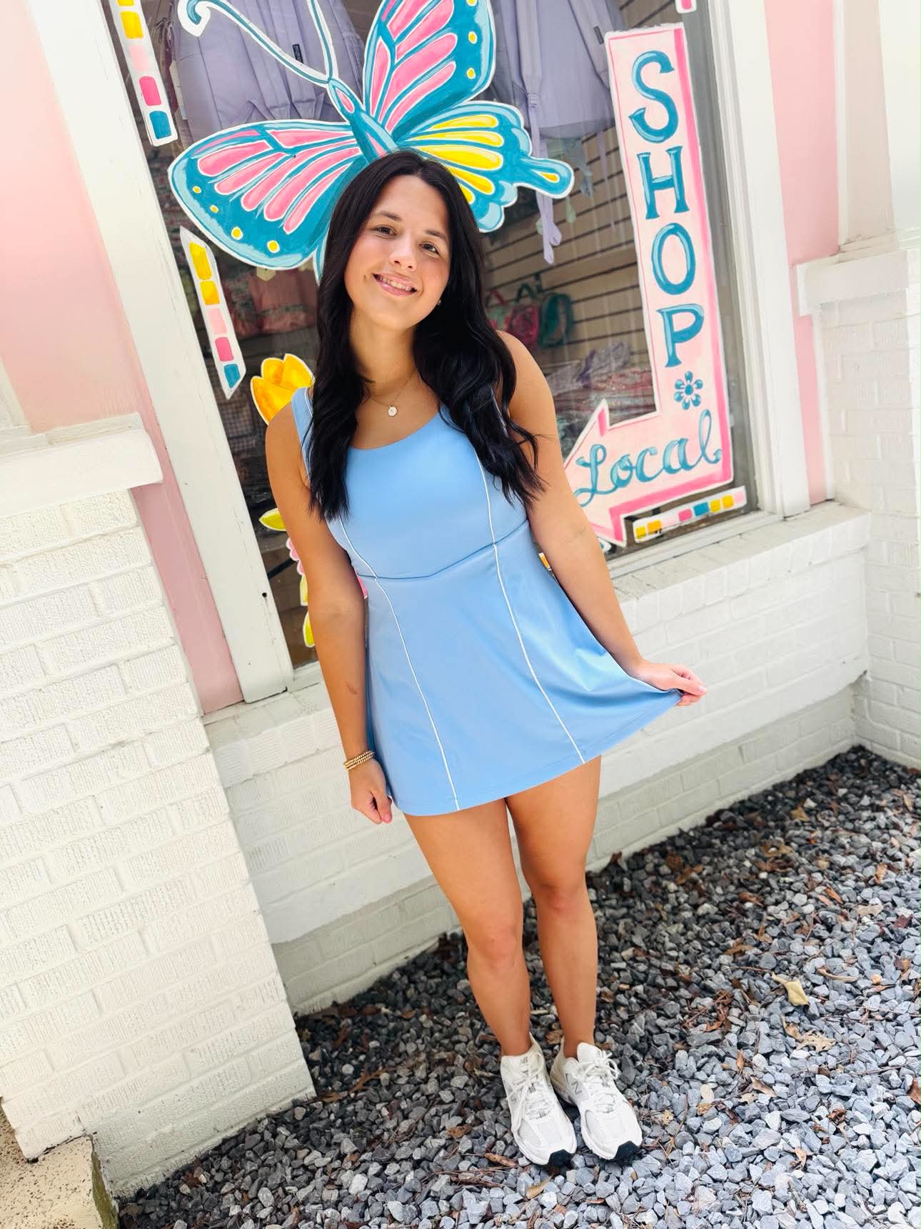 Match Point Blue Athletic Dress