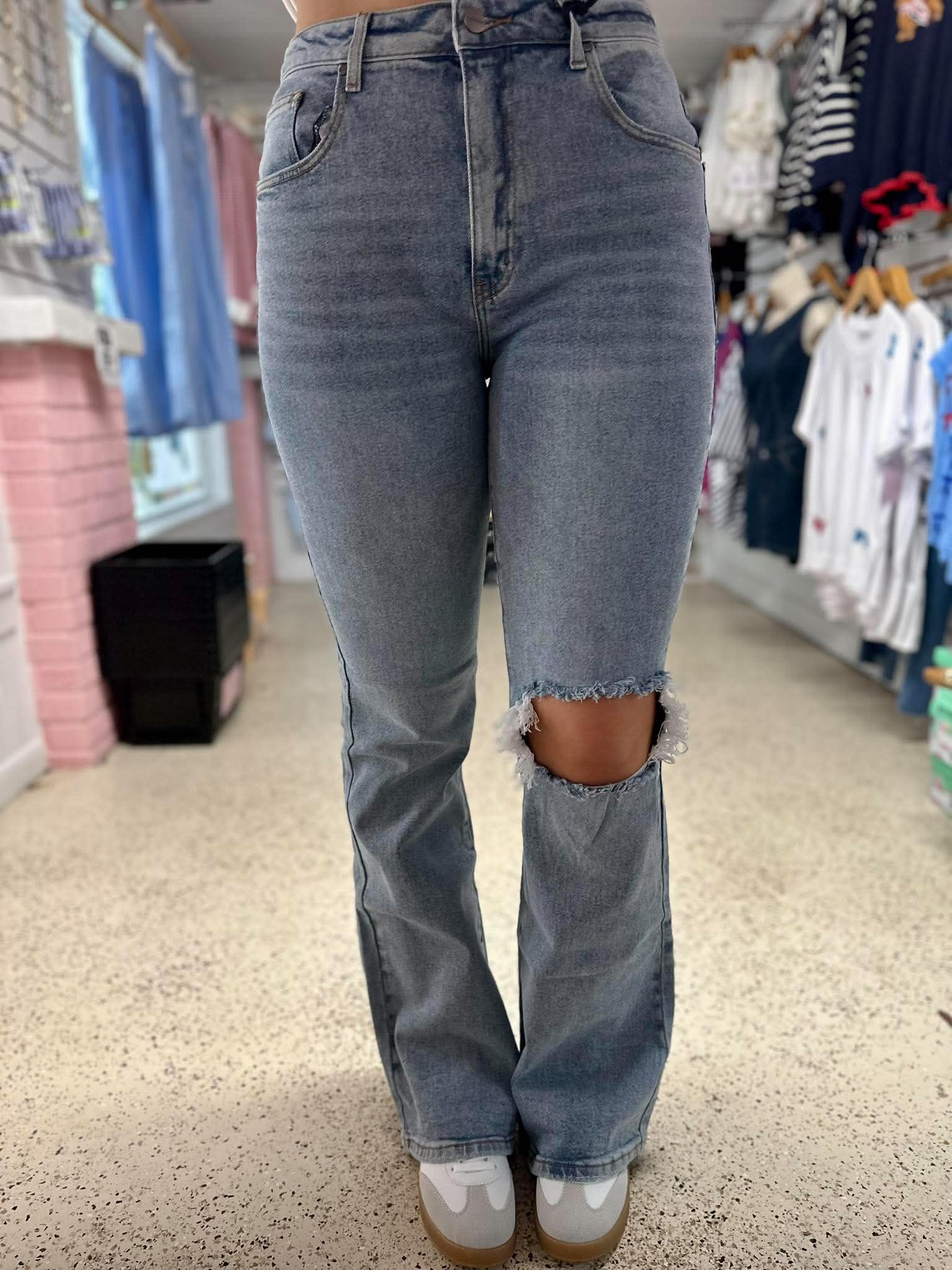 The Alyssa Flare Leg Jeans