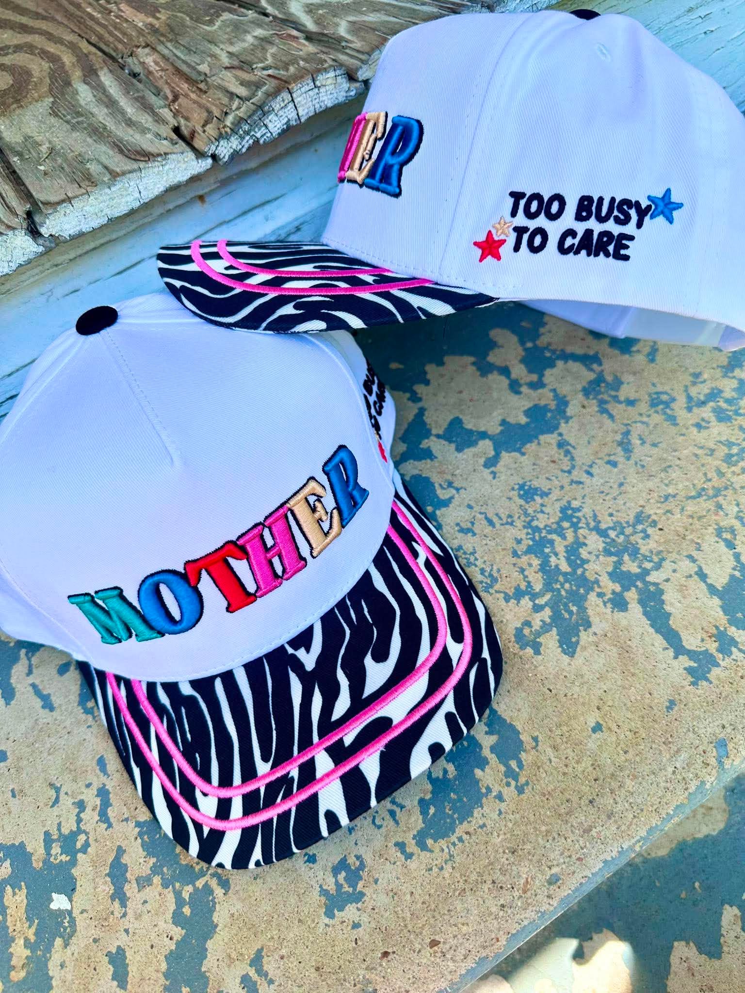 MOTHER Zebra Trucker Hat