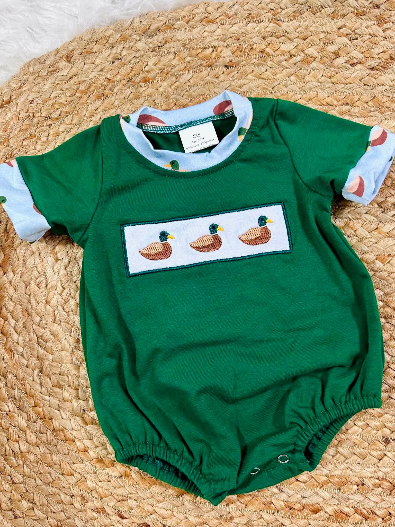 Dark Green Boy Mallard Bubble