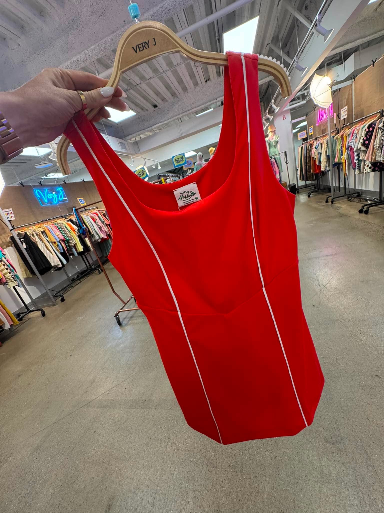 Match Point Red Athletic Dress