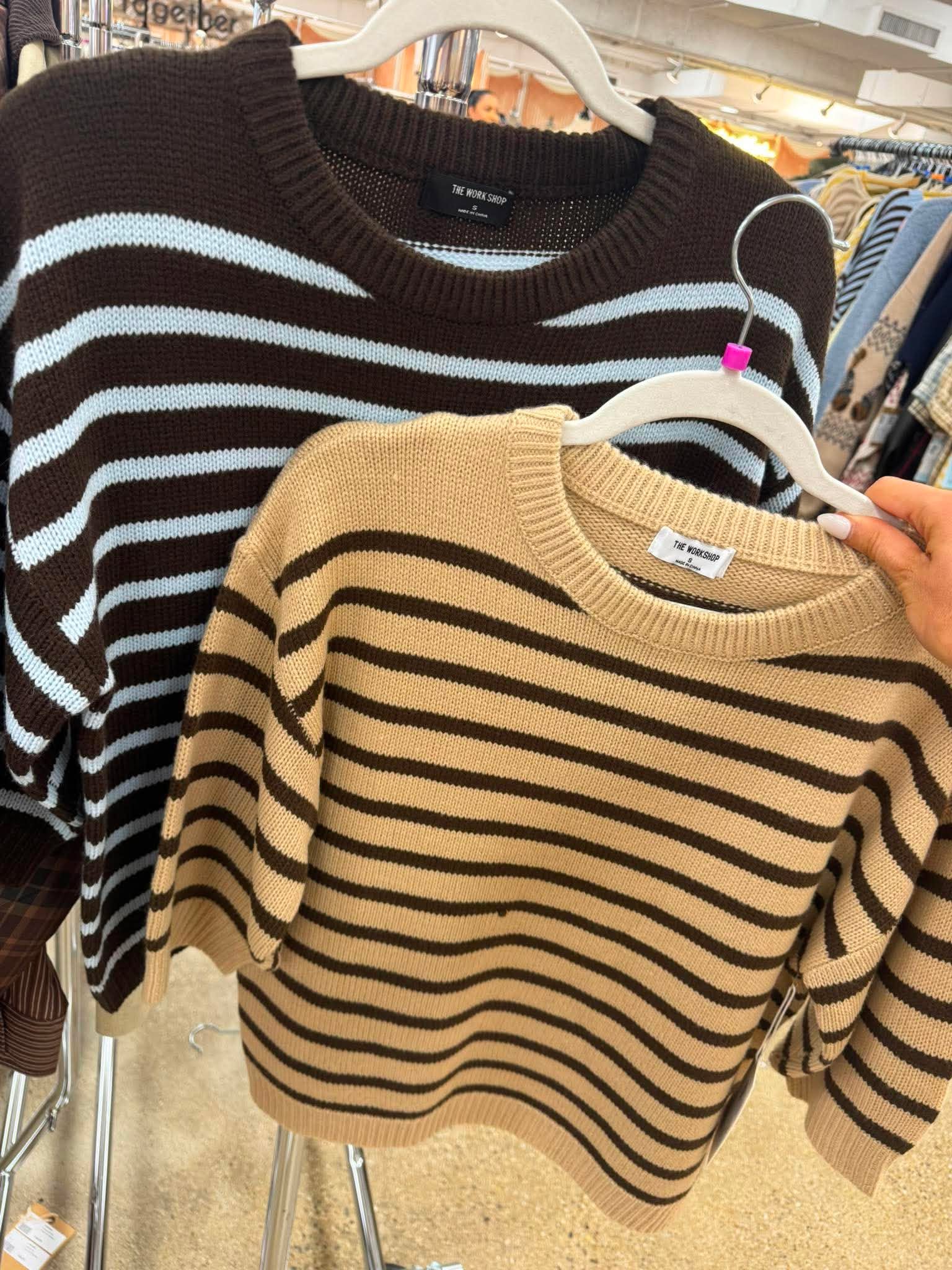 Bright Idea Striped Sweater Top