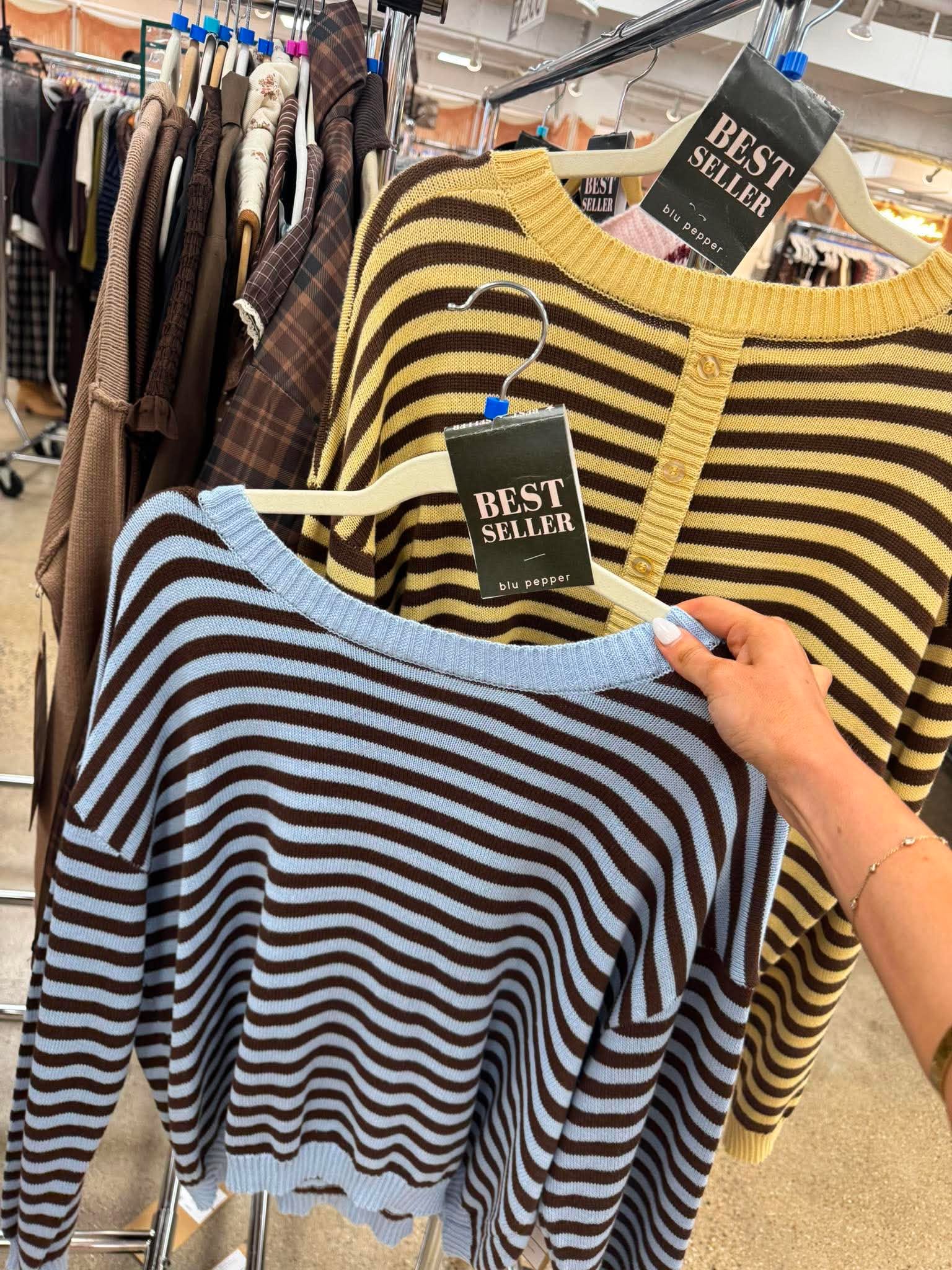 Going Forwards Striped Sweater