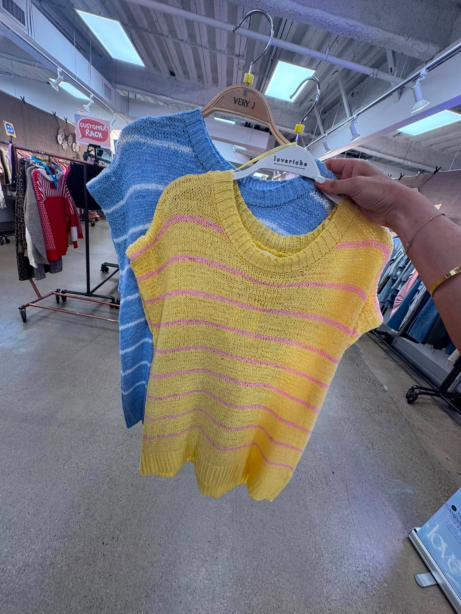 Now Or Never Sleeveless Sweater