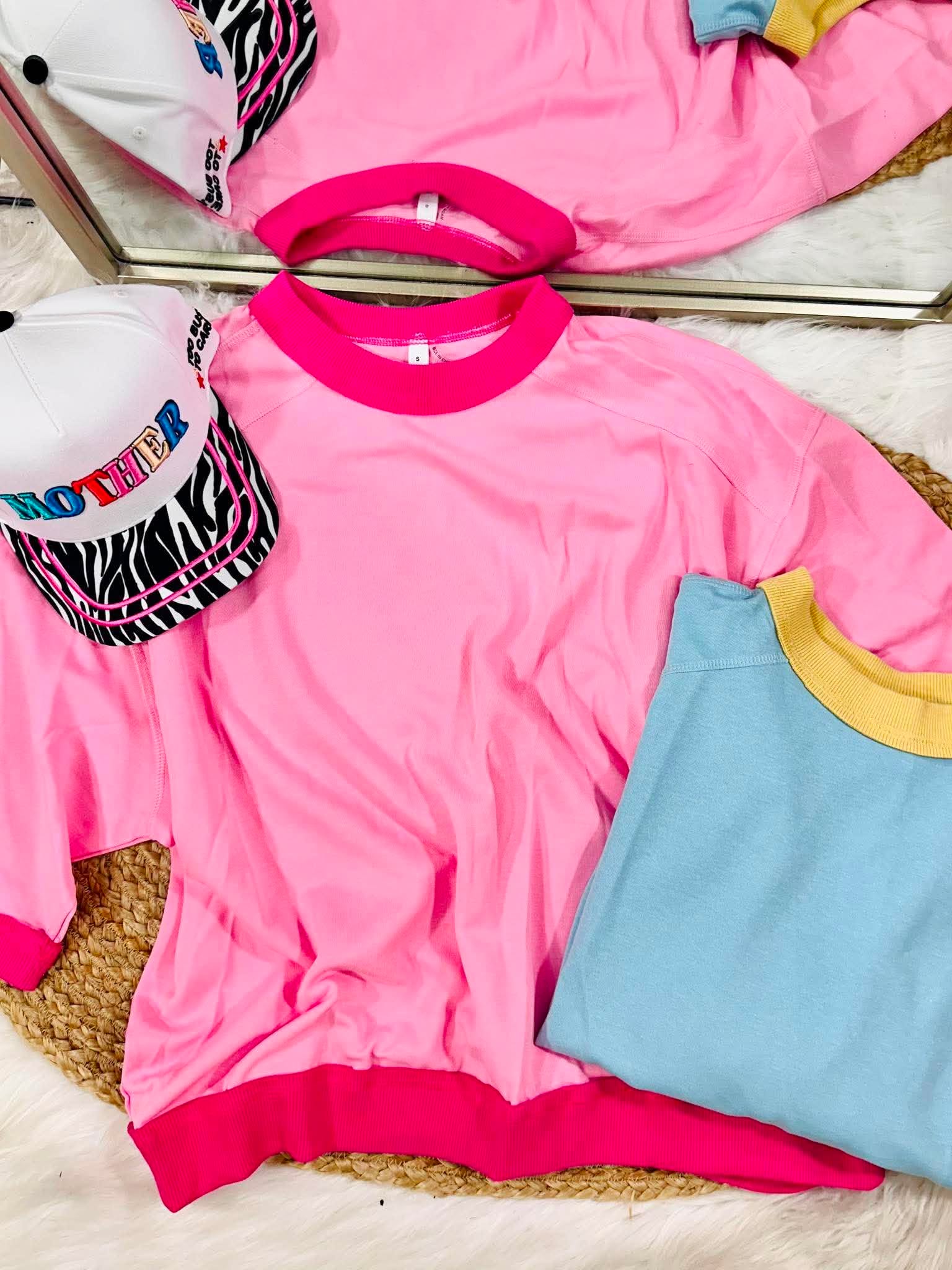 Something Color Block Top