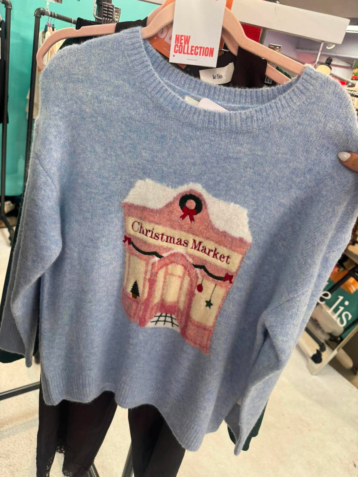 Christmas Market Oversized Sweater