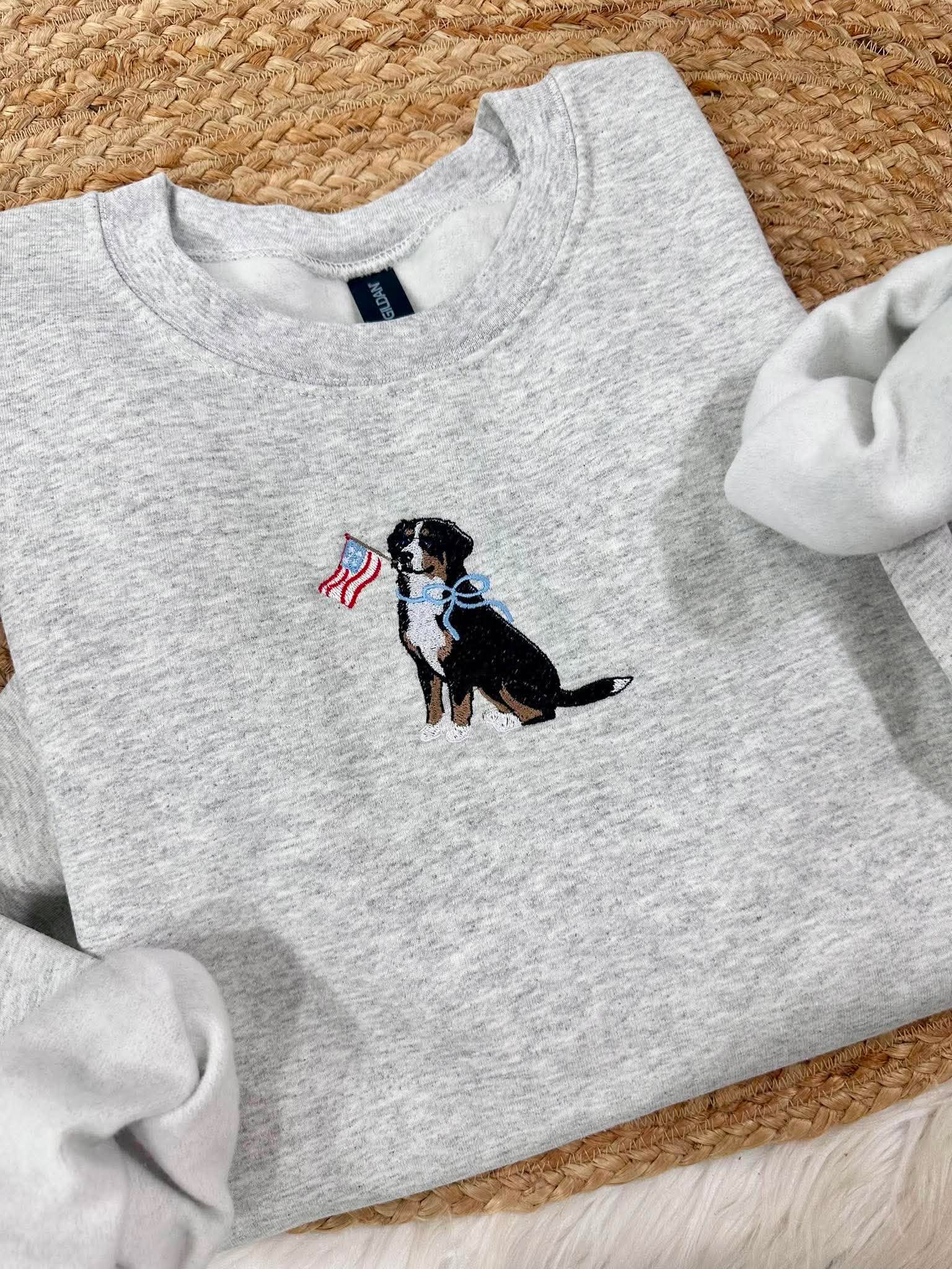 DEFECT Dog Flag Sweatshirt