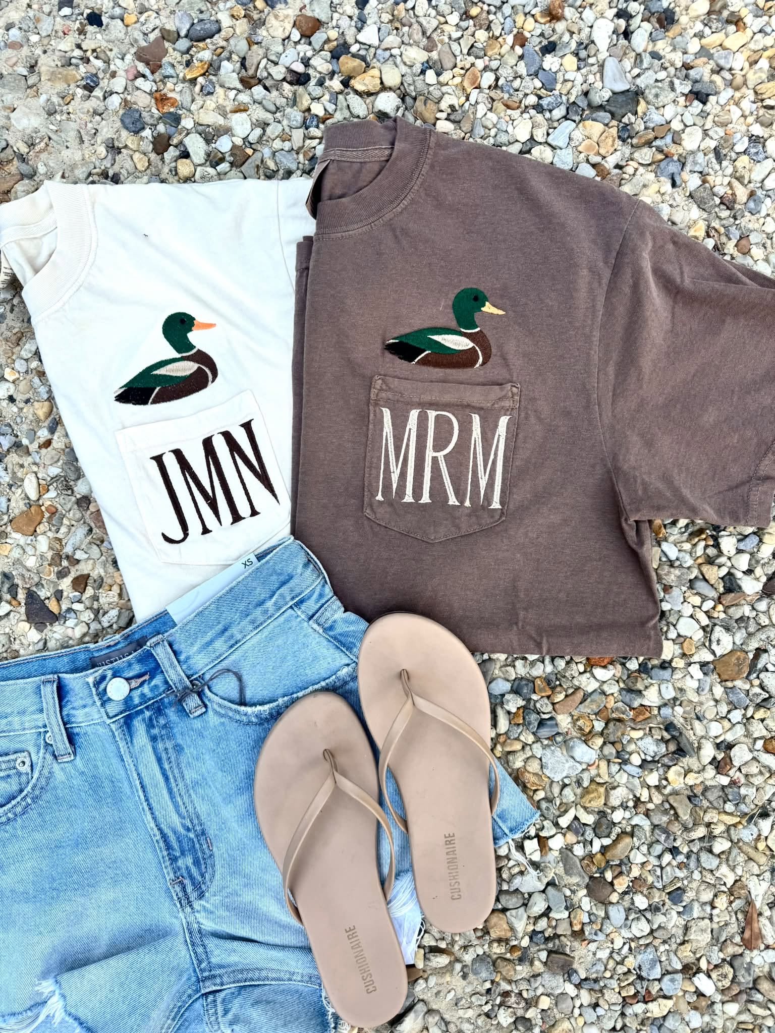 Mallard Initial Pocket Graphic Tee