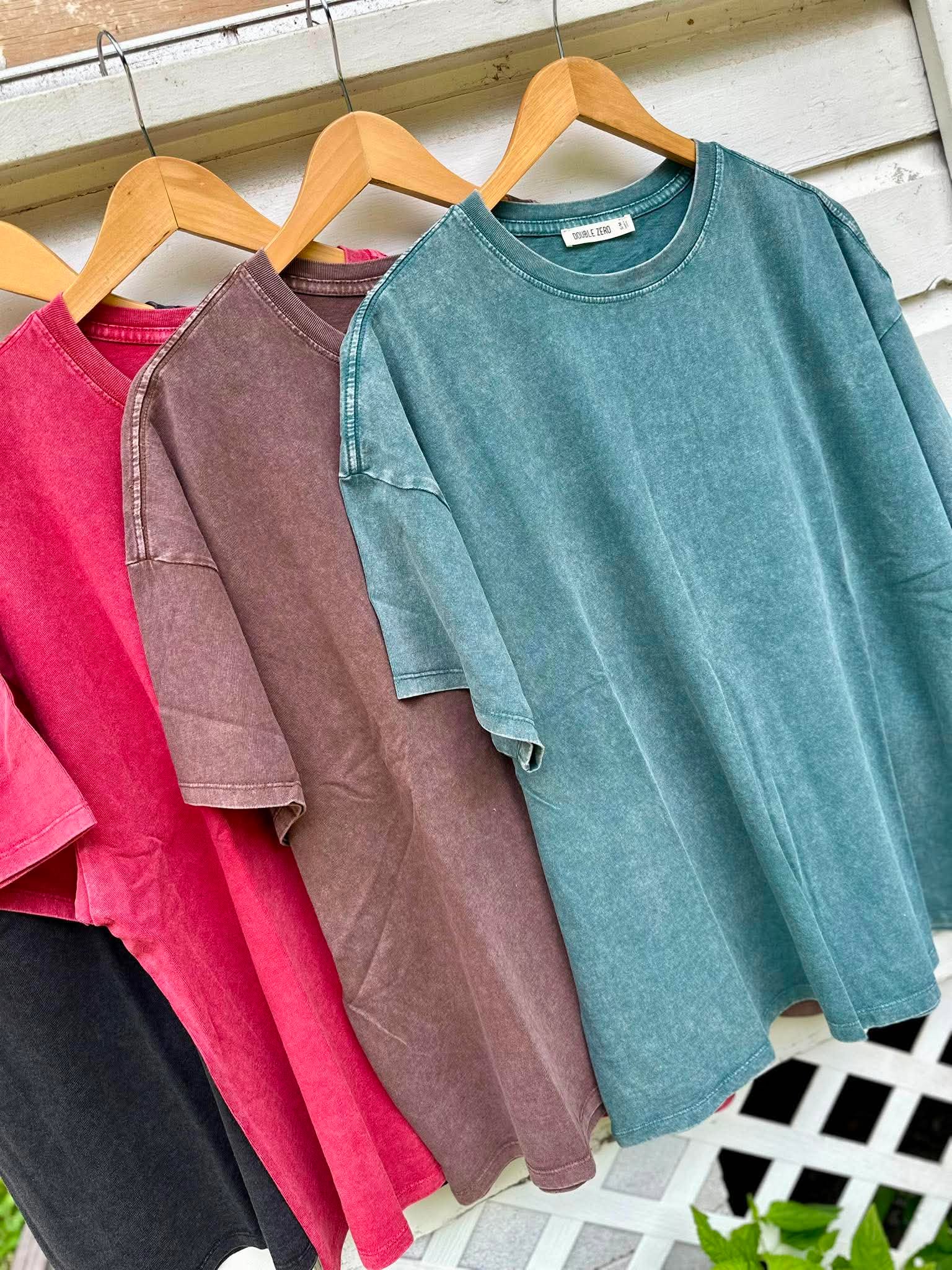 On The Go Oversized Basic Top
