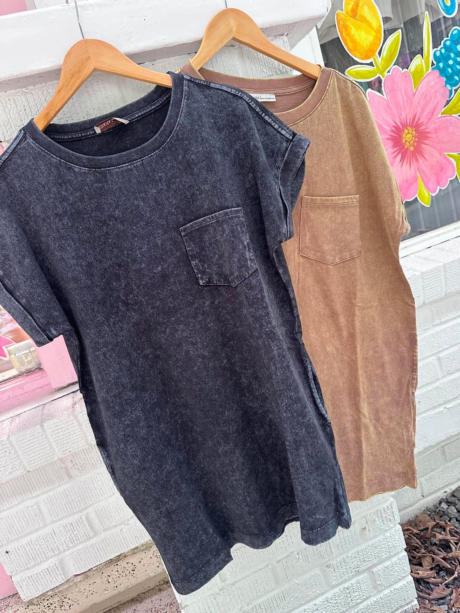 The Best Casual Mineral Wash Dress