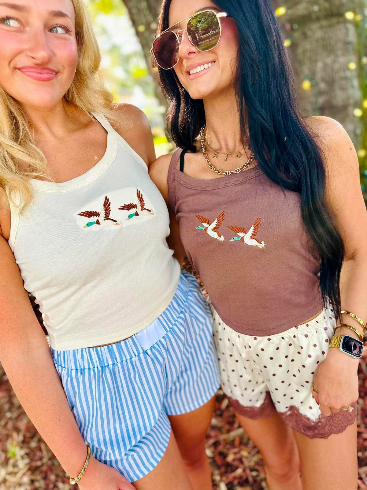 Mallard Embroidered Tank
