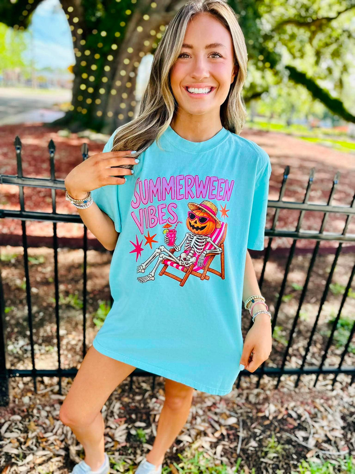 Summerween Chalky Mint Graphic Tee