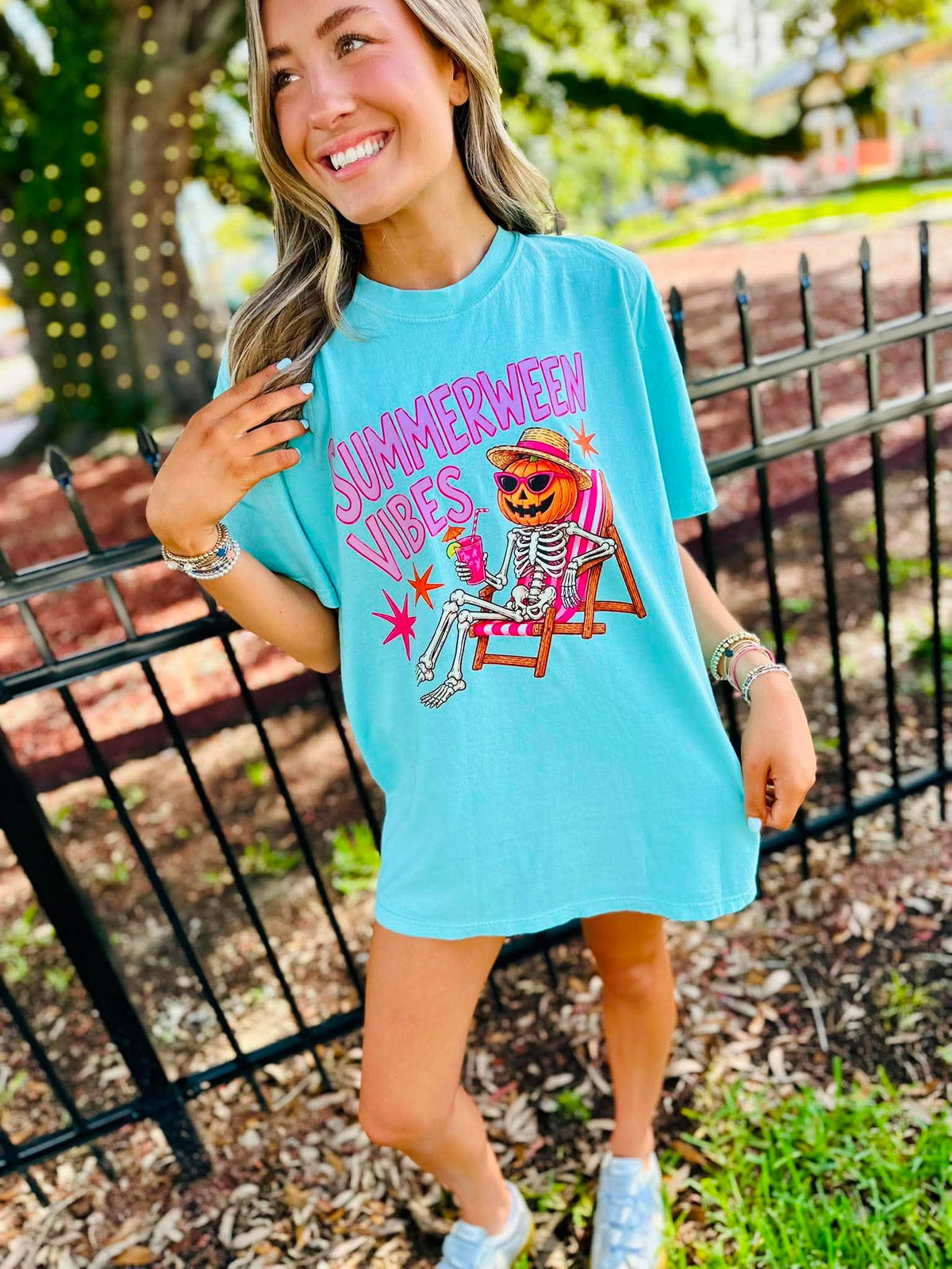 Summerween Chalky Mint Graphic Tee