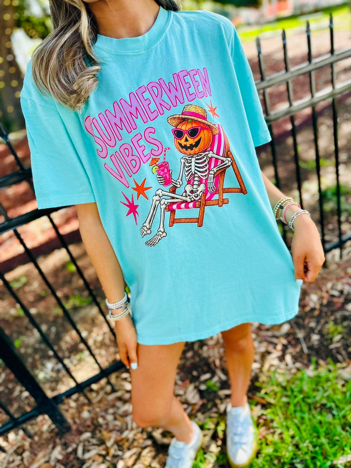 Summerween Chalky Mint Graphic Tee
