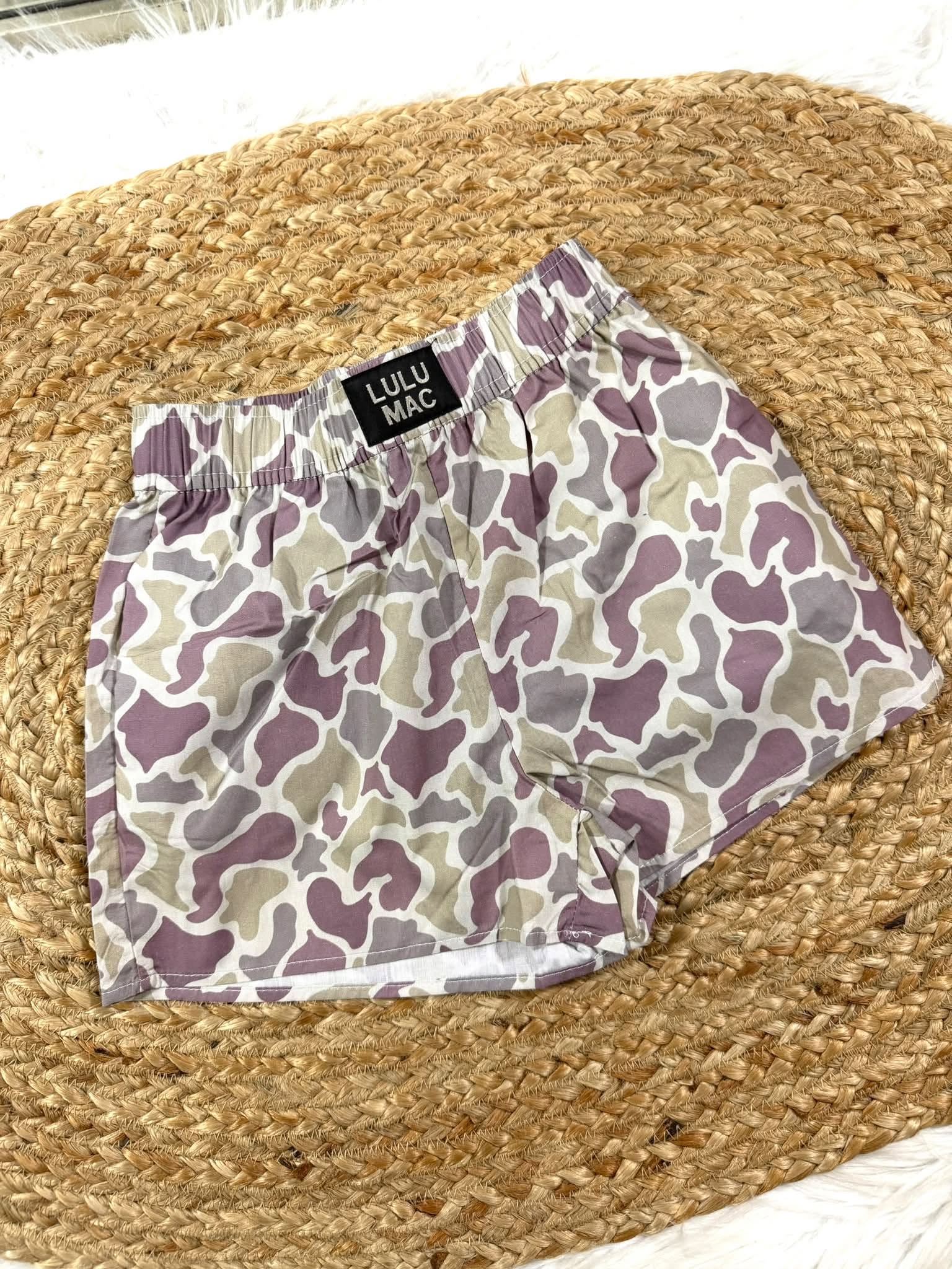 Youth Lulu Mac Camo Shorts
