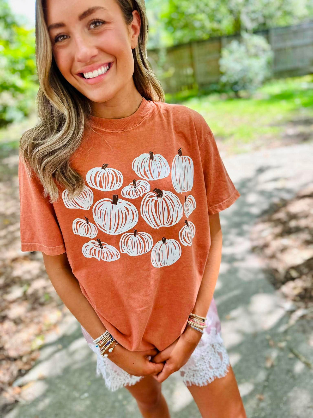 Multi Pumpkin Yam Graphic Tee