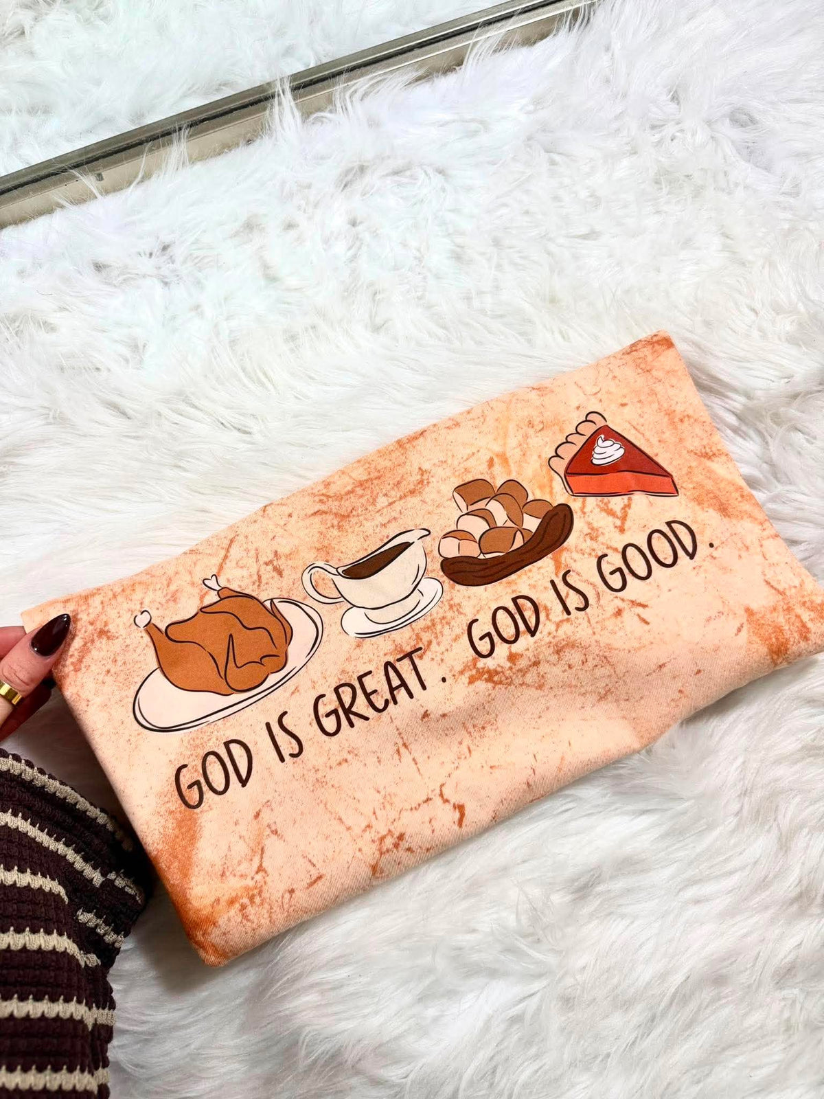 God Is Great Umber Graphic Tee