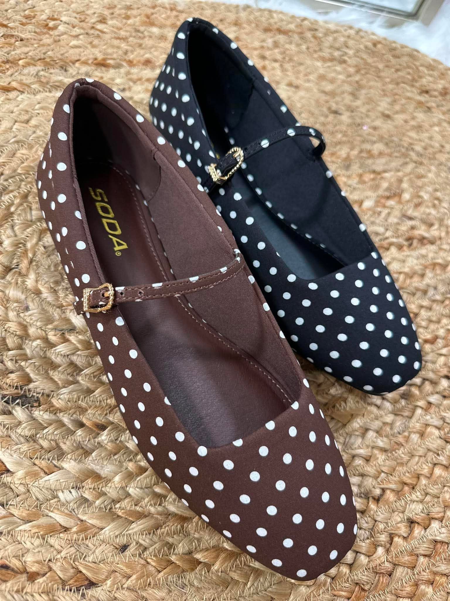 On My Mind Polka Dot Flats
