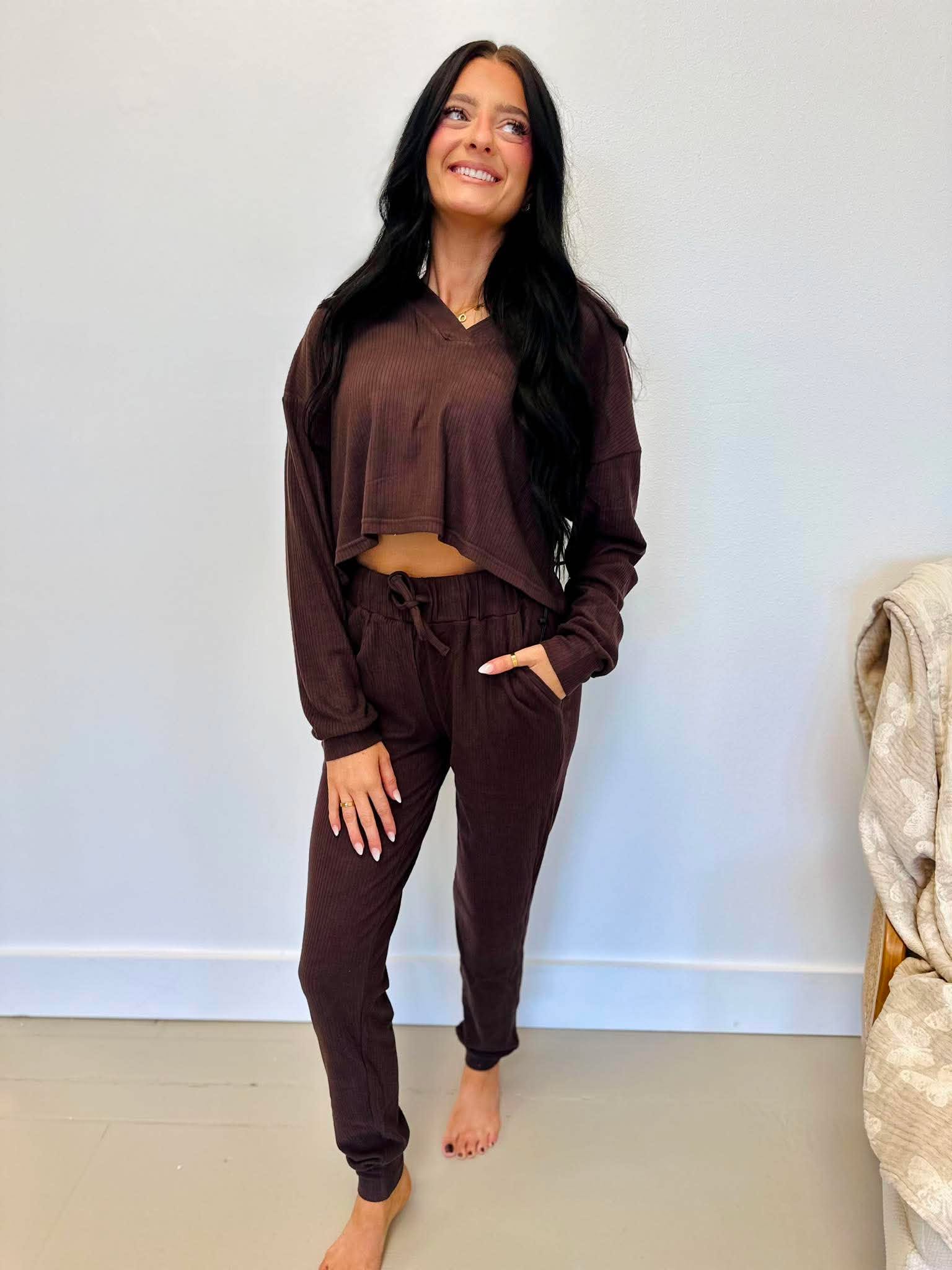 Soft Brushed Pants Set