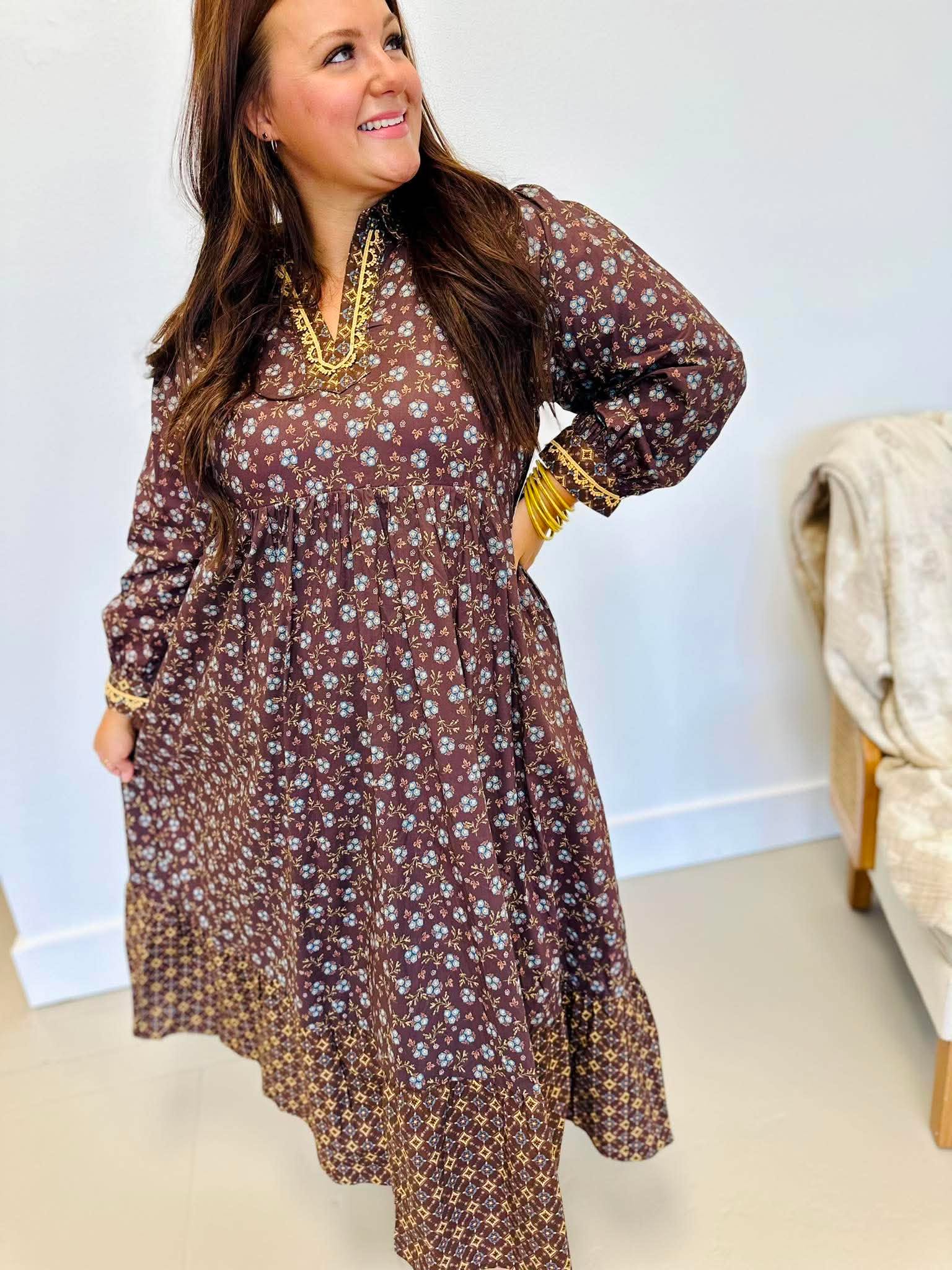 Moments With You Midi Dress