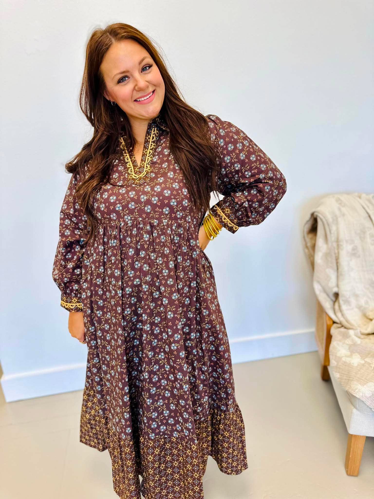 Moments With You Midi Dress