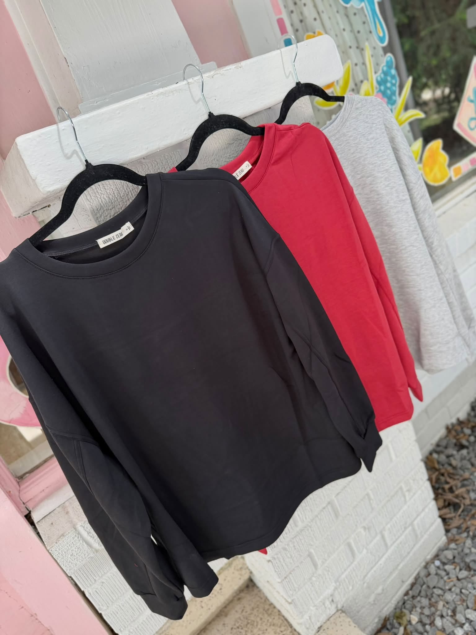 Oversized Butter Soft Crew Neck Top