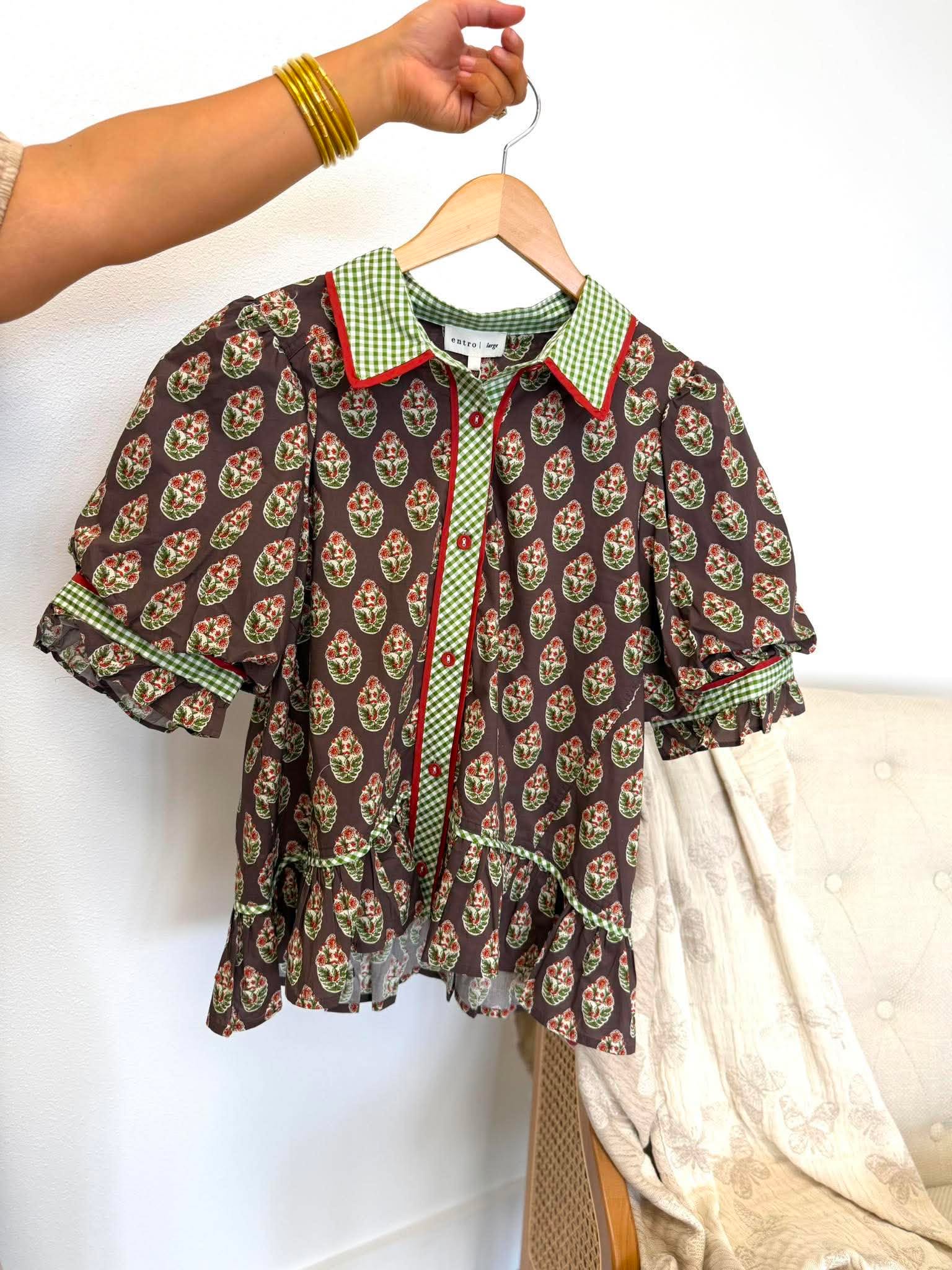 Brown Sugar Blouse