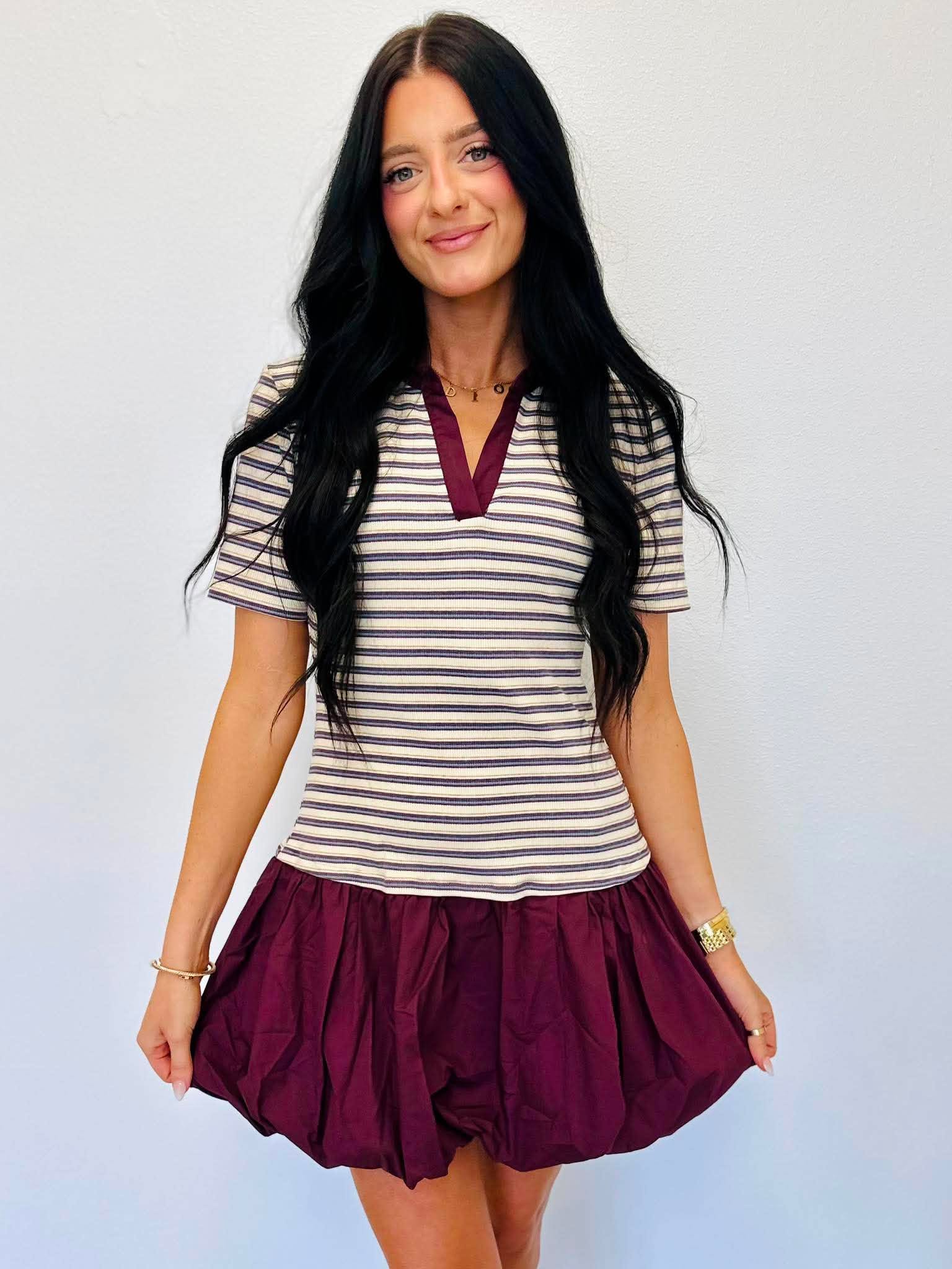 Sugar Plum Bubble Dress