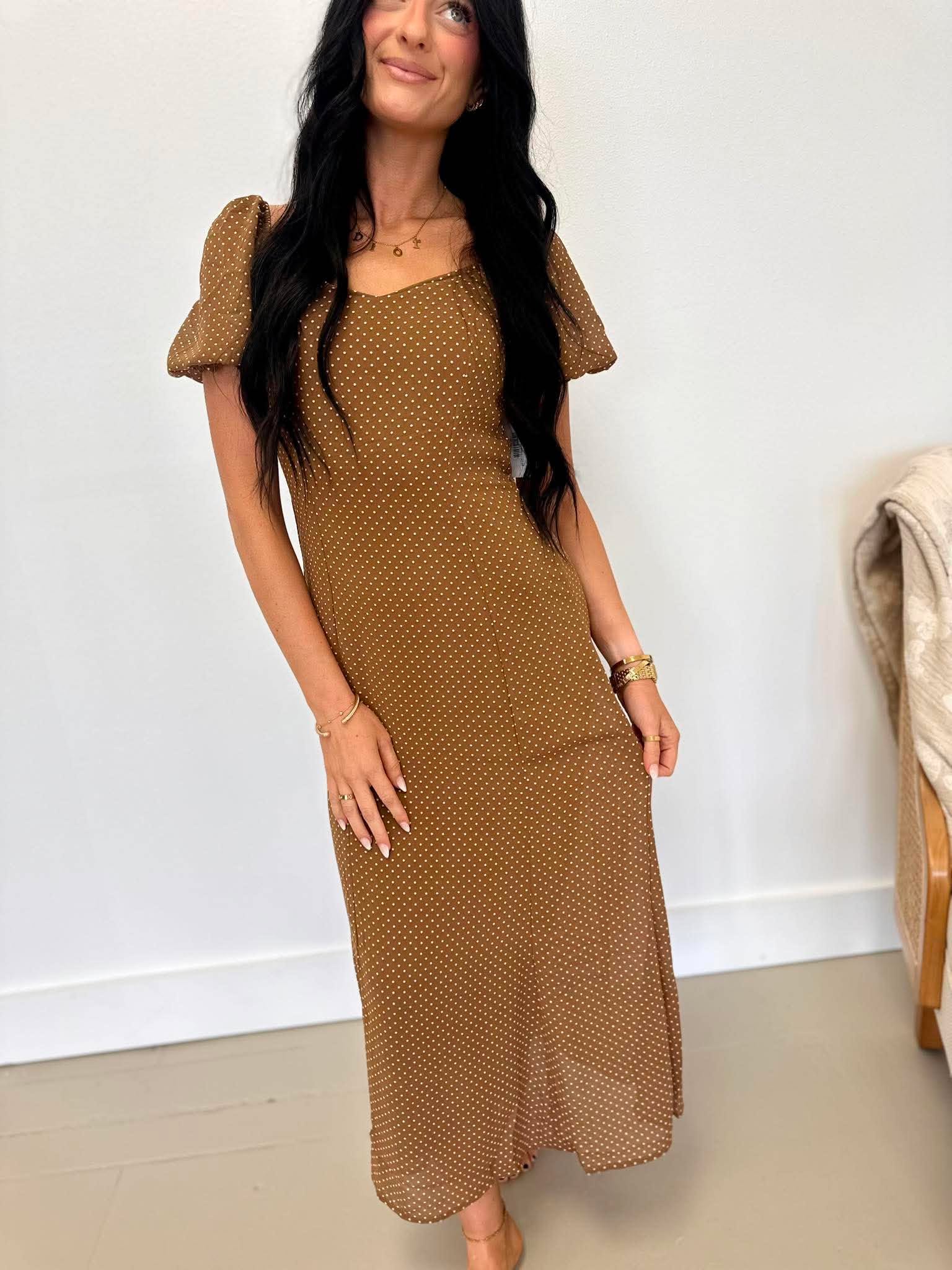 Dot About It Midi Dress