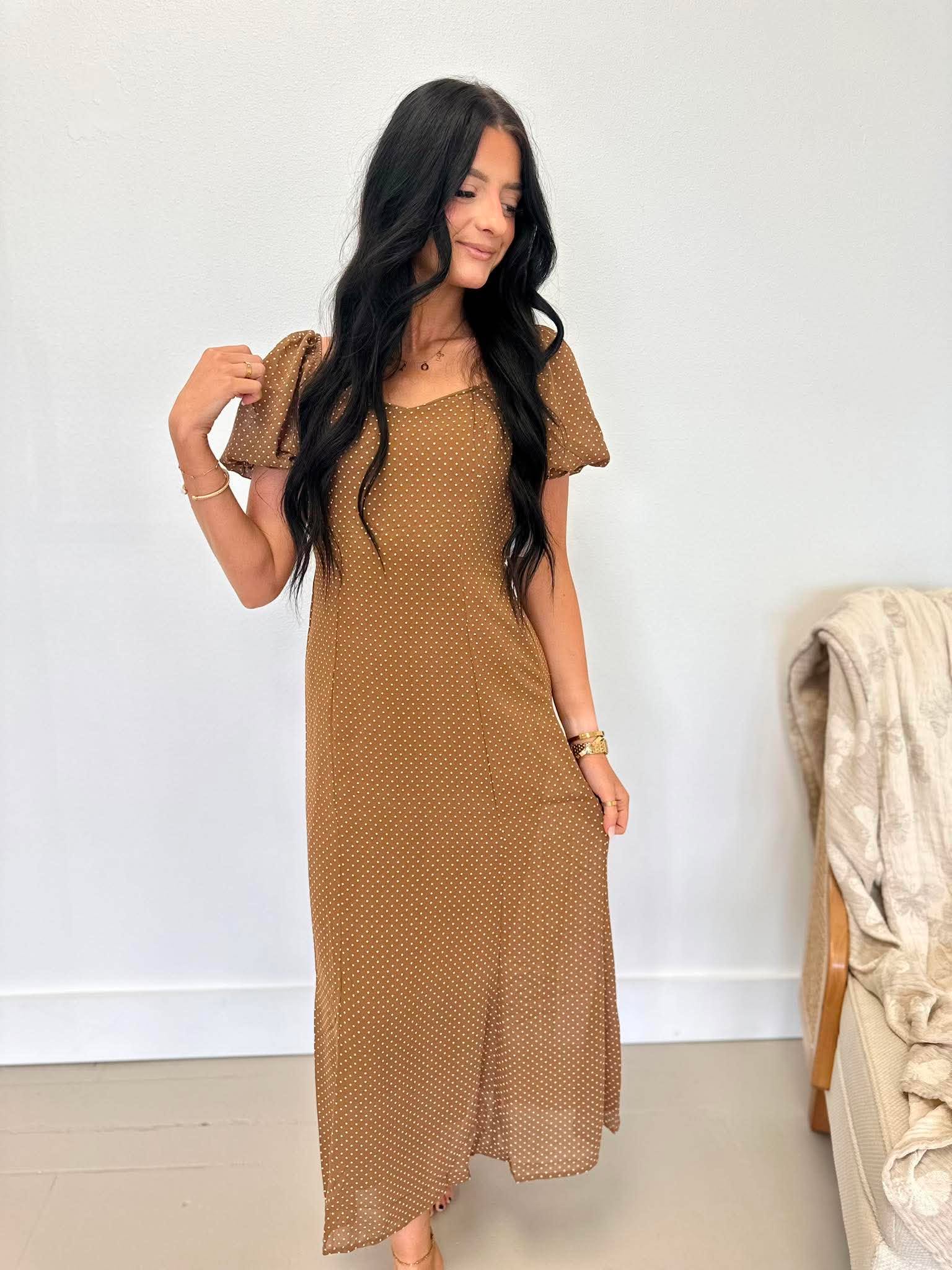 Dot About It Midi Dress