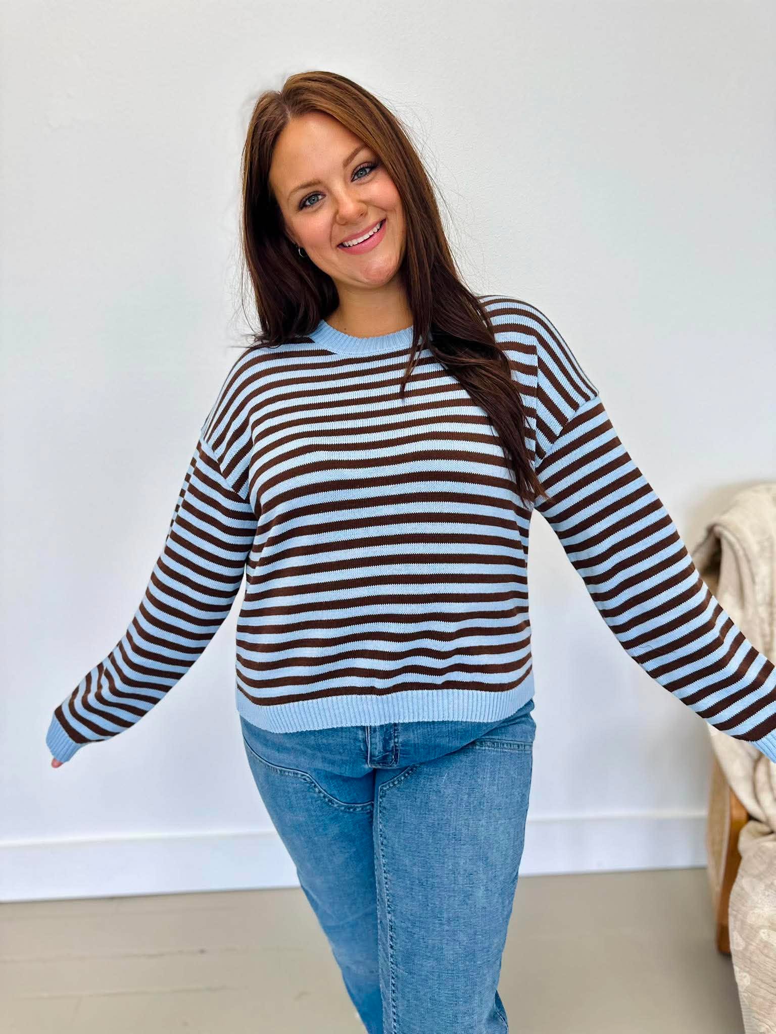 Going Forwards Striped Sweater