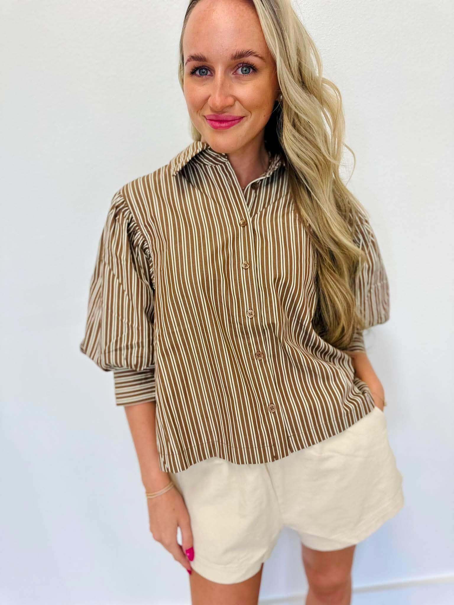 Fall Stripes Blouse
