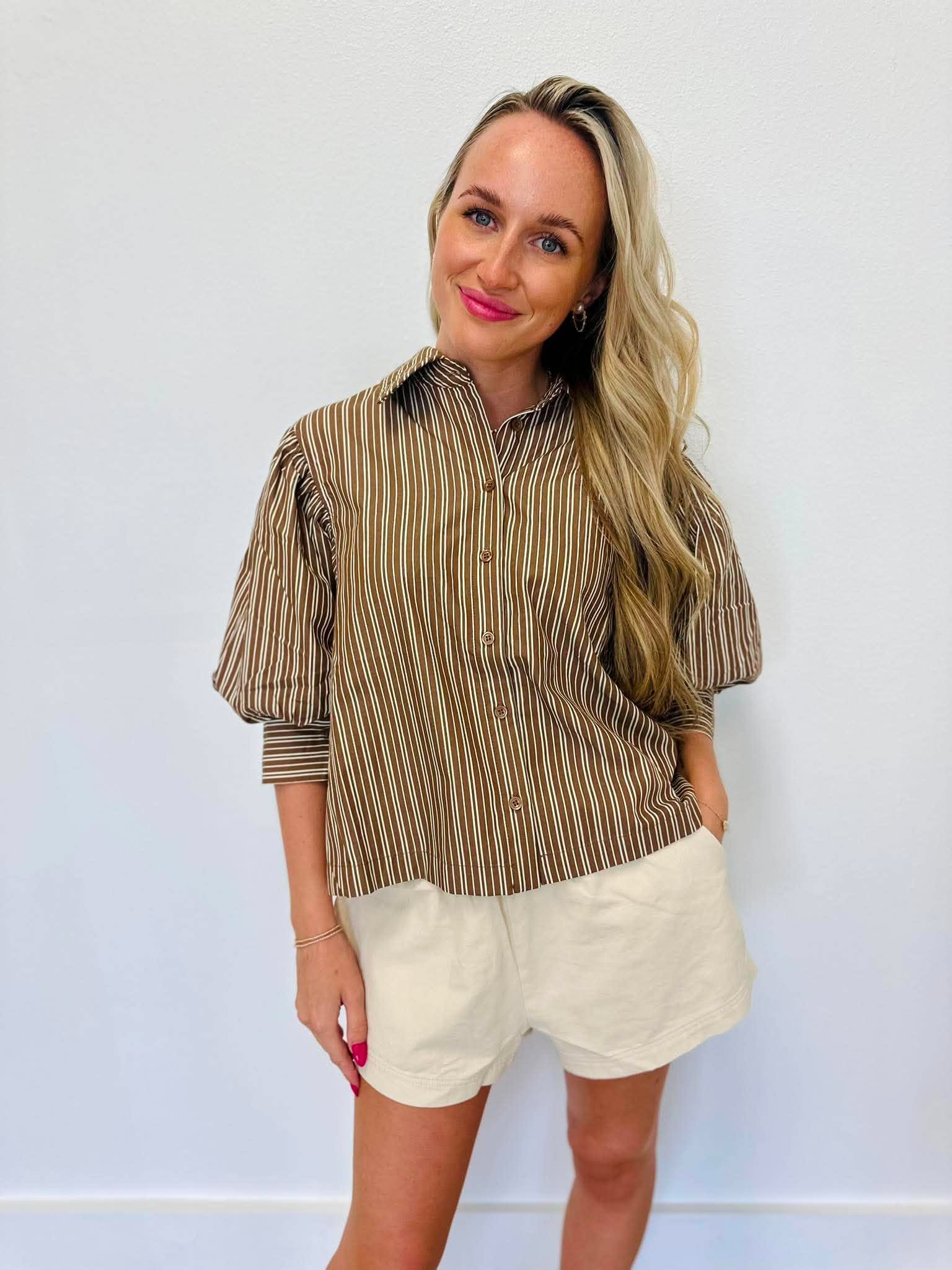 Fall Stripes Blouse