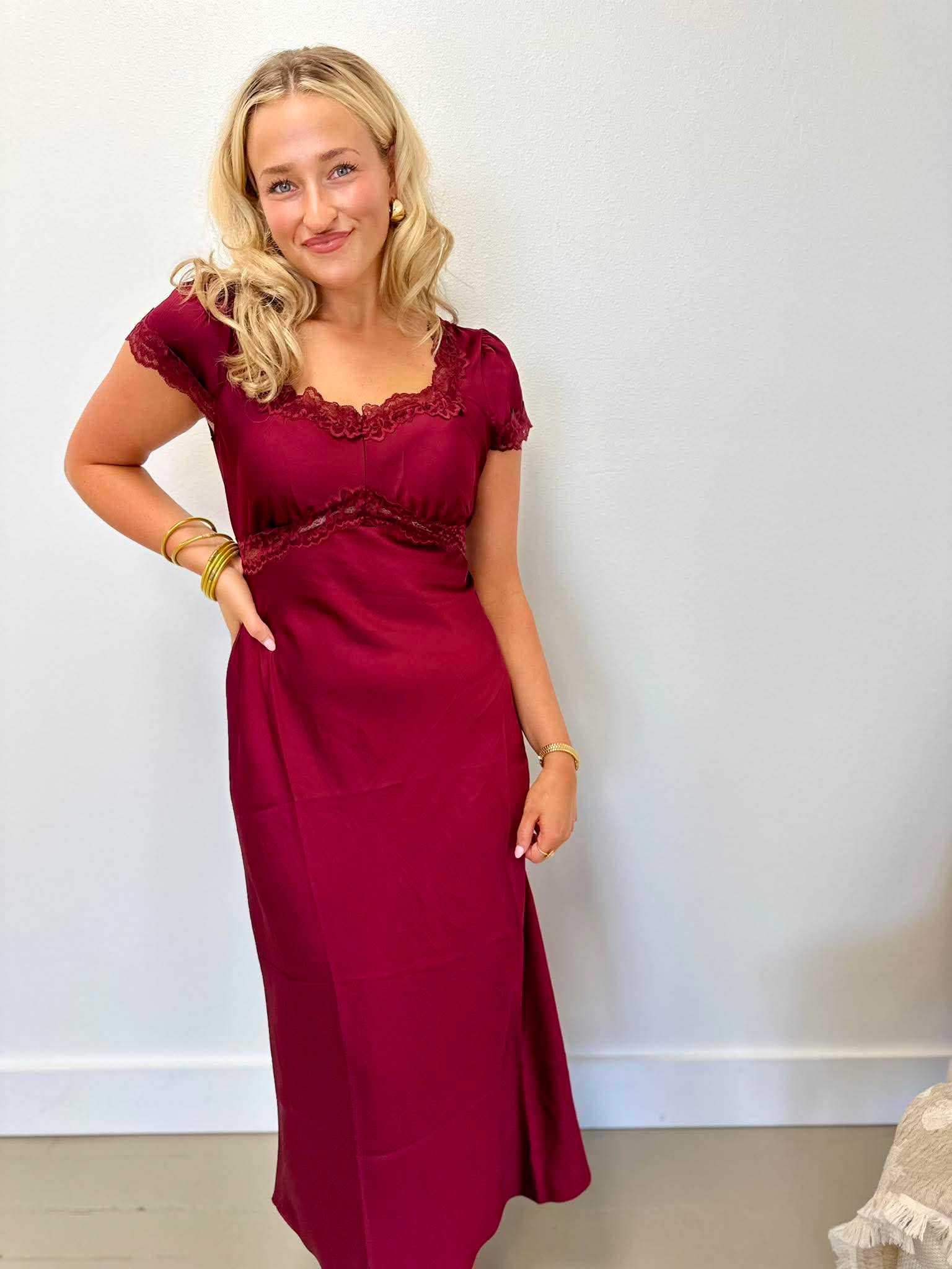 Elegant Season Midi Dress