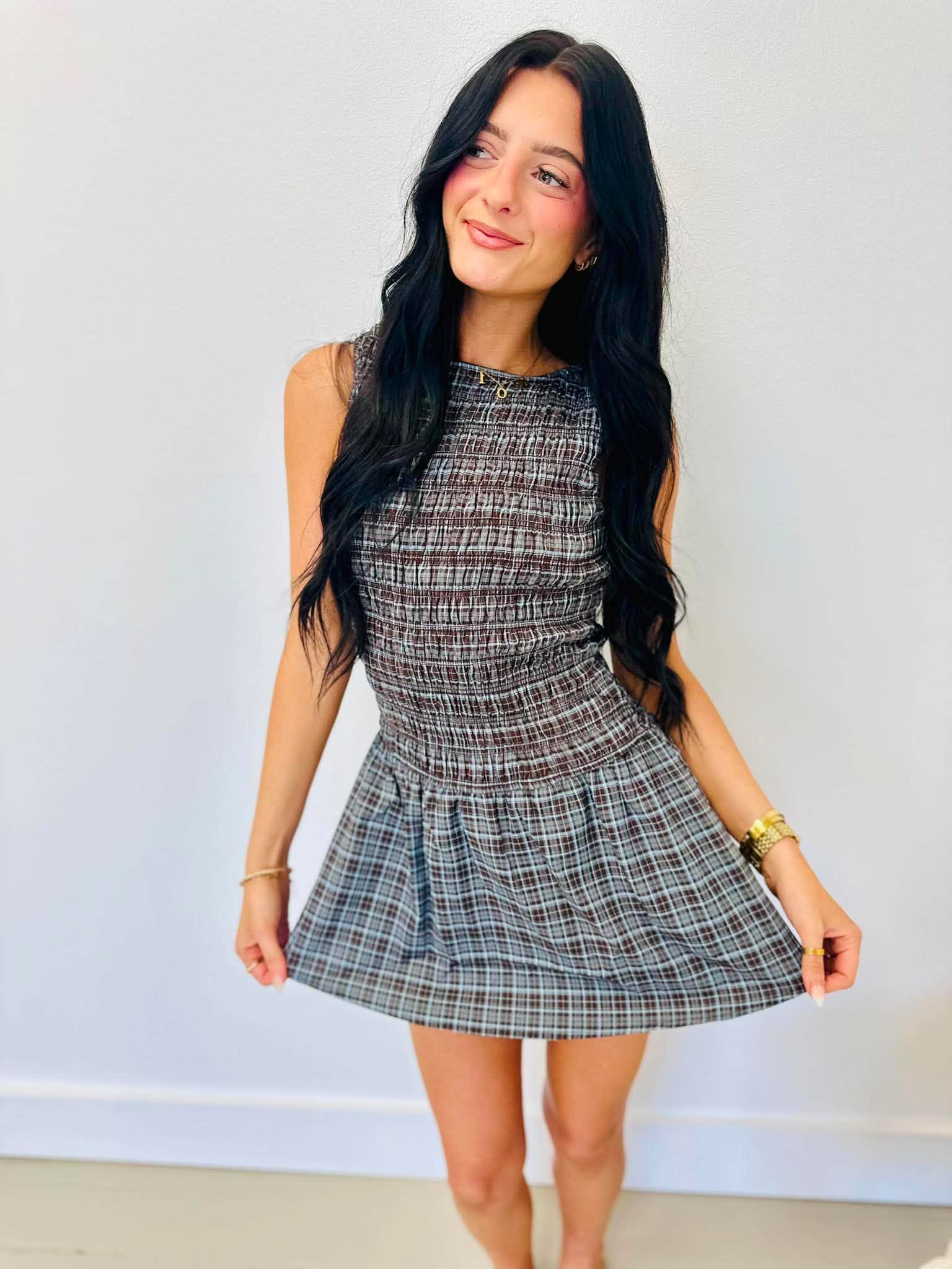 Right Beside You Smocked Romper