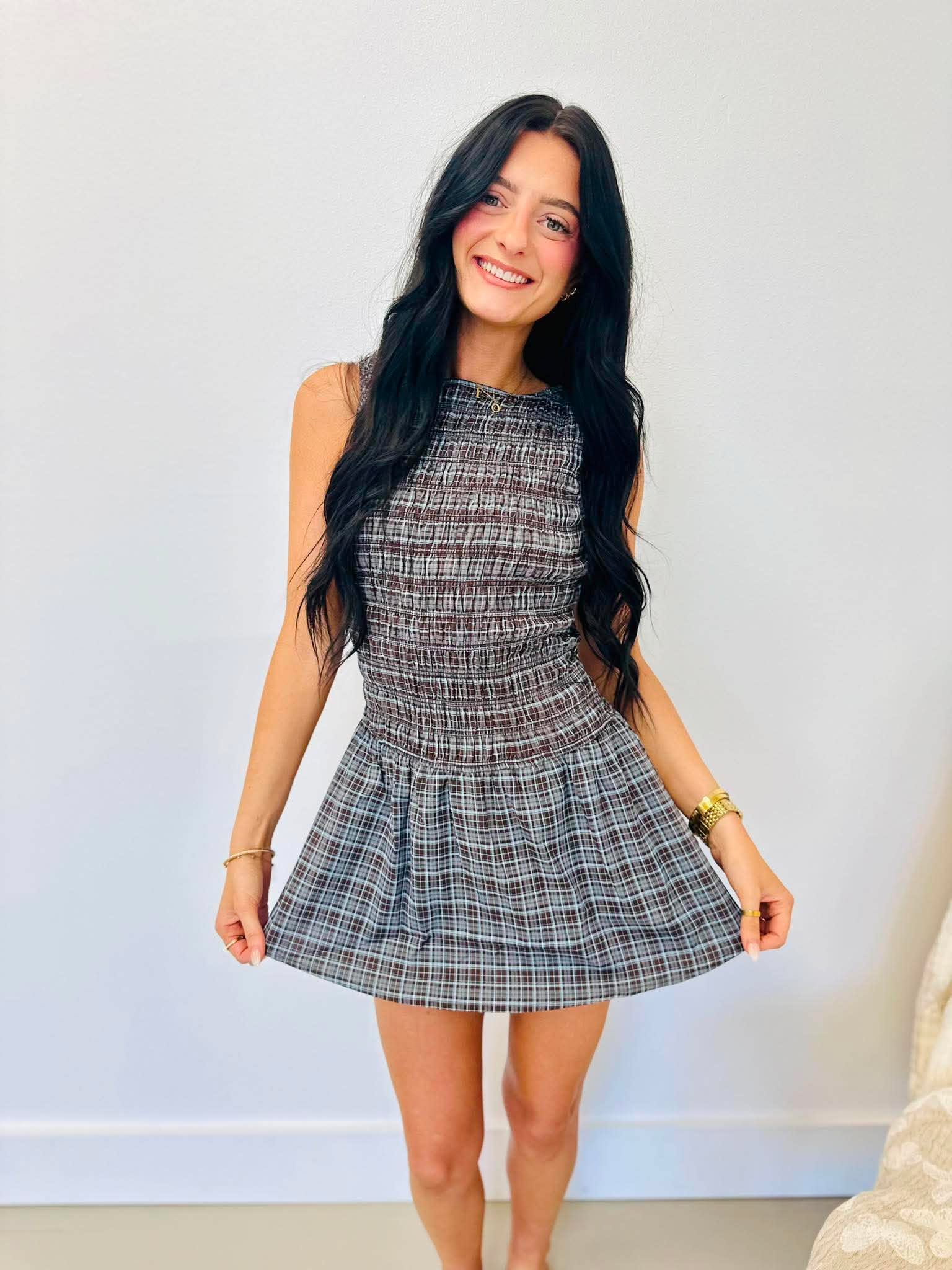 Right Beside You Smocked Romper