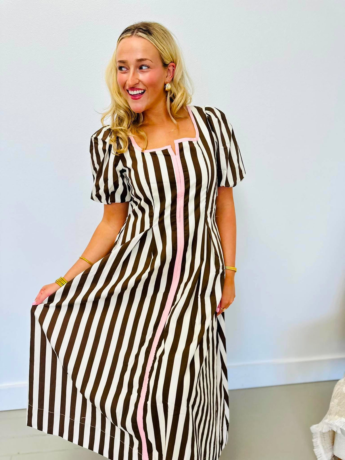 Sprinkle Of Charm Midi Dress