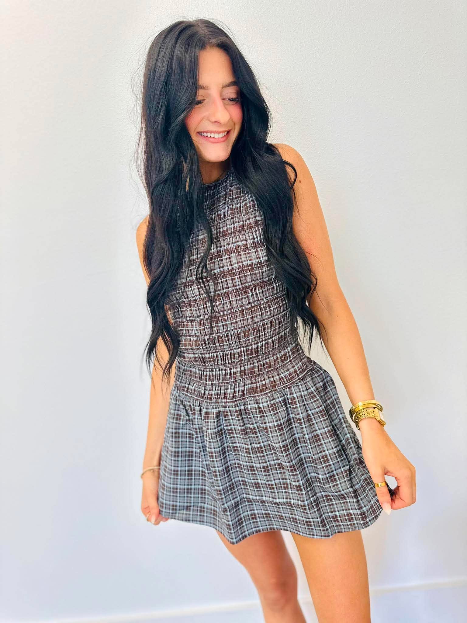 Right Beside You Smocked Romper