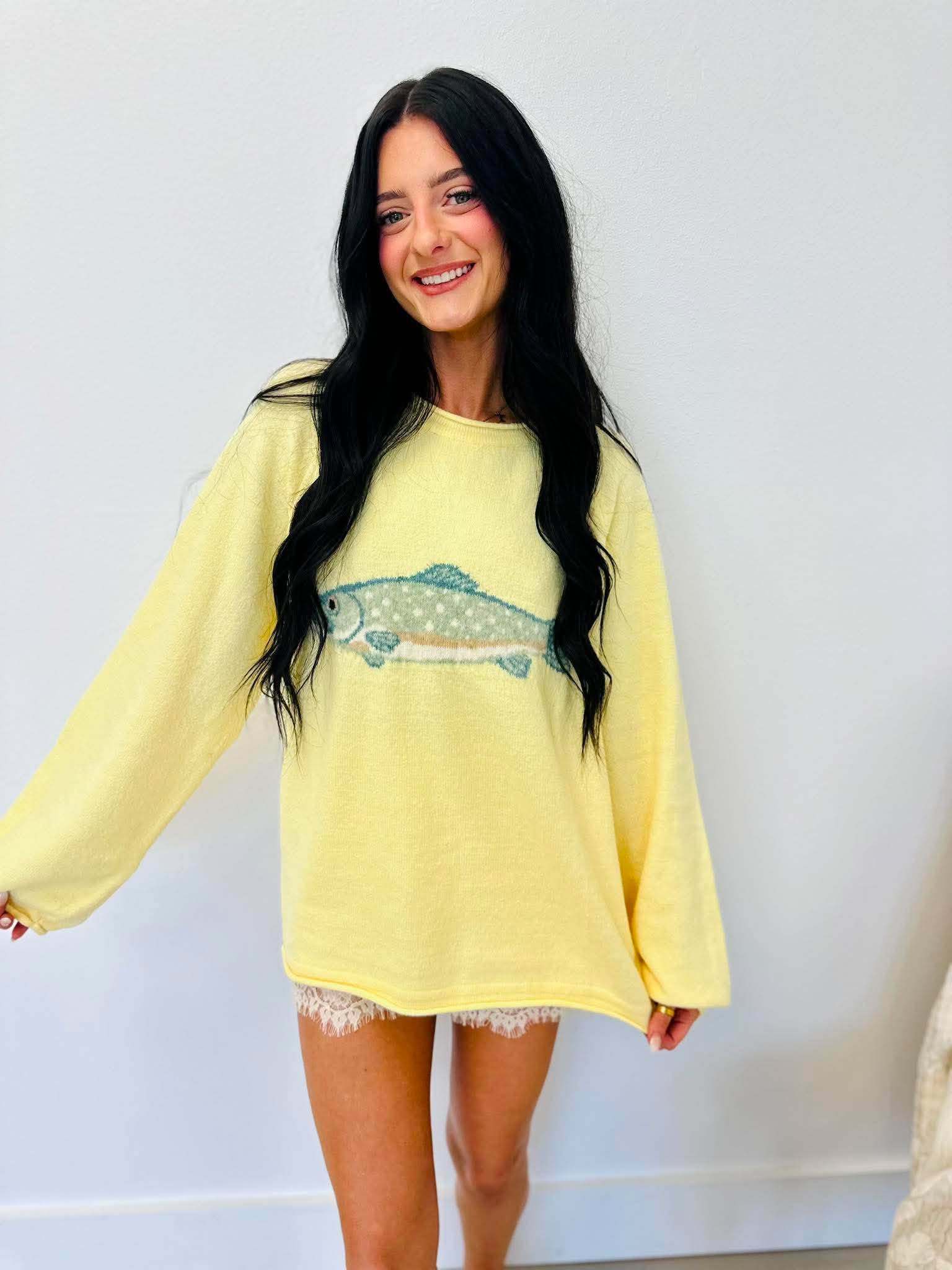 Lucky Catch Knit Sweater