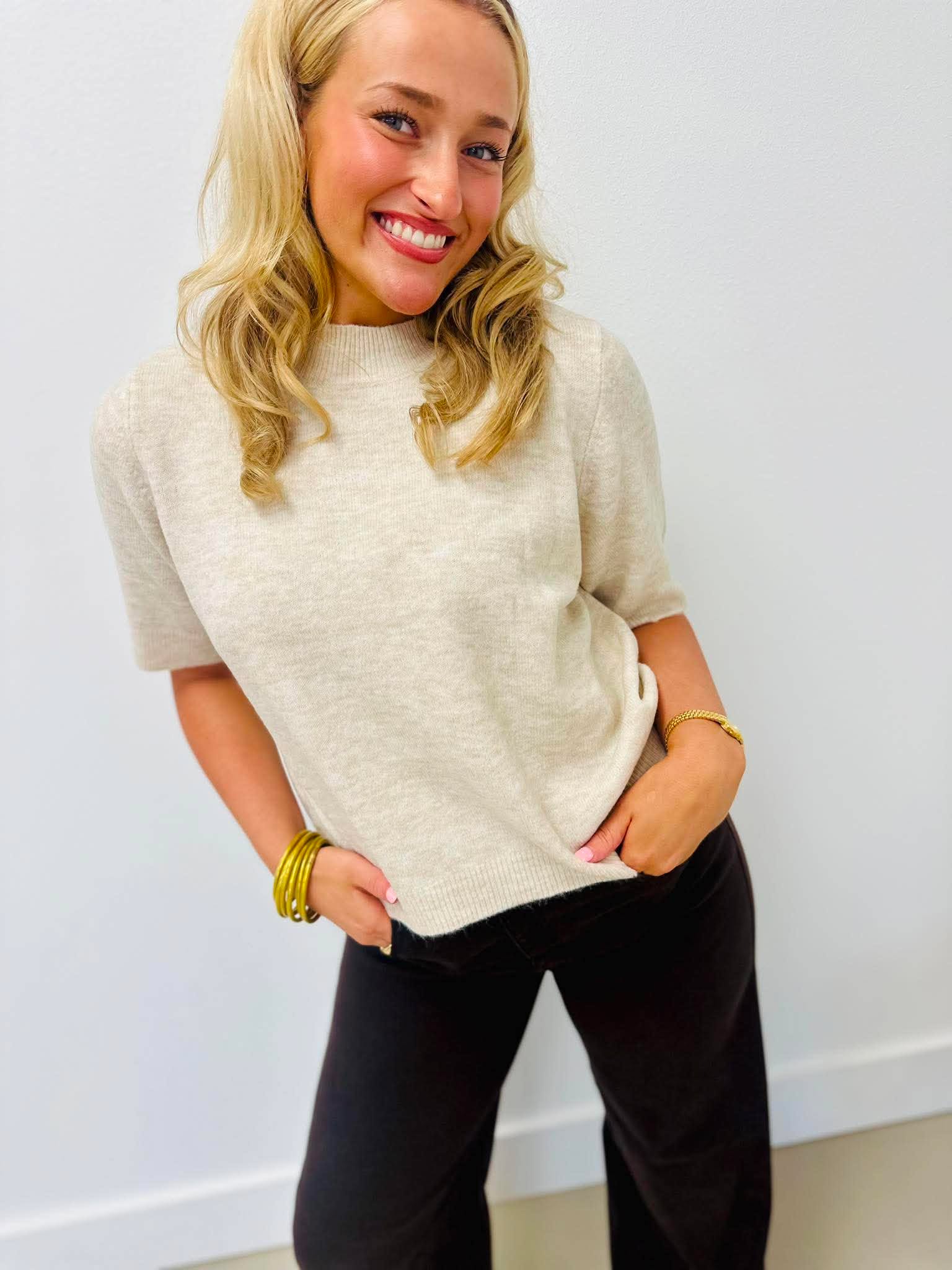 Fall Basic Sweater Top