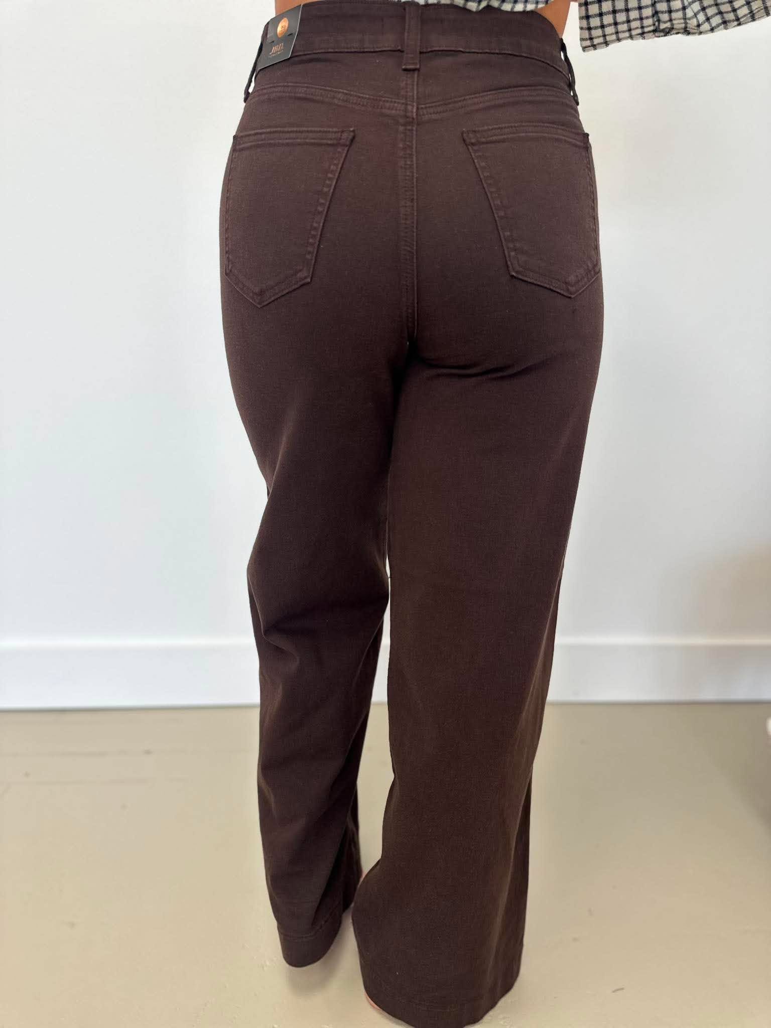 Right On Point Brown Jeans